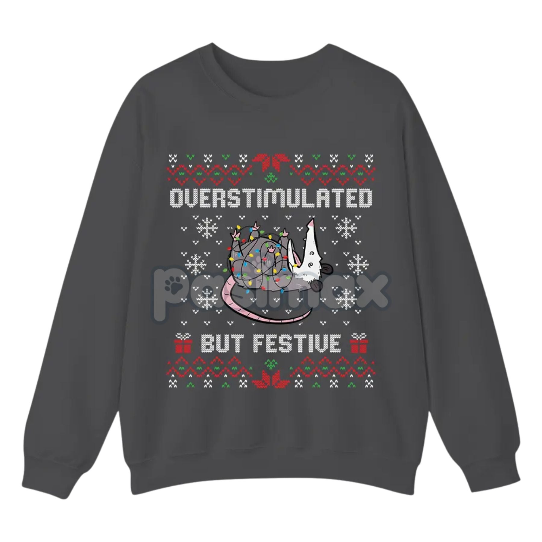Funny Opossum Christmas Sweatshirt – 