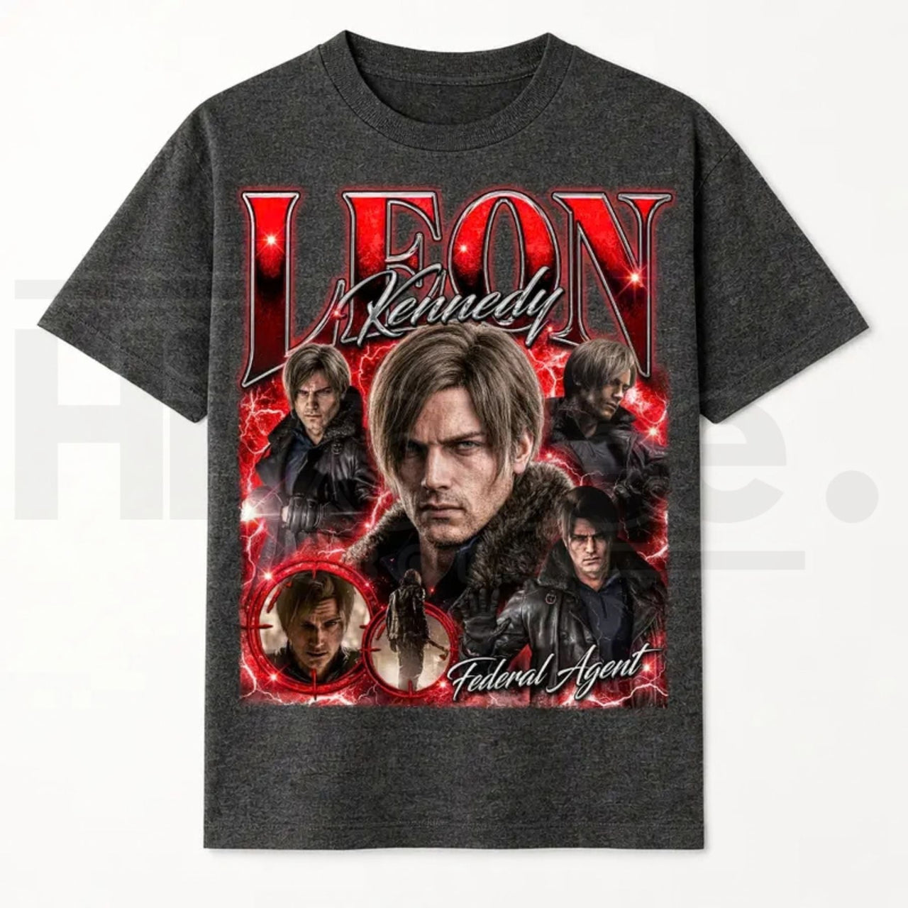 Leon S. Kennedy Resident Evil Requiem Bootleg T-Shirt – RE9 Fan Gift Tee