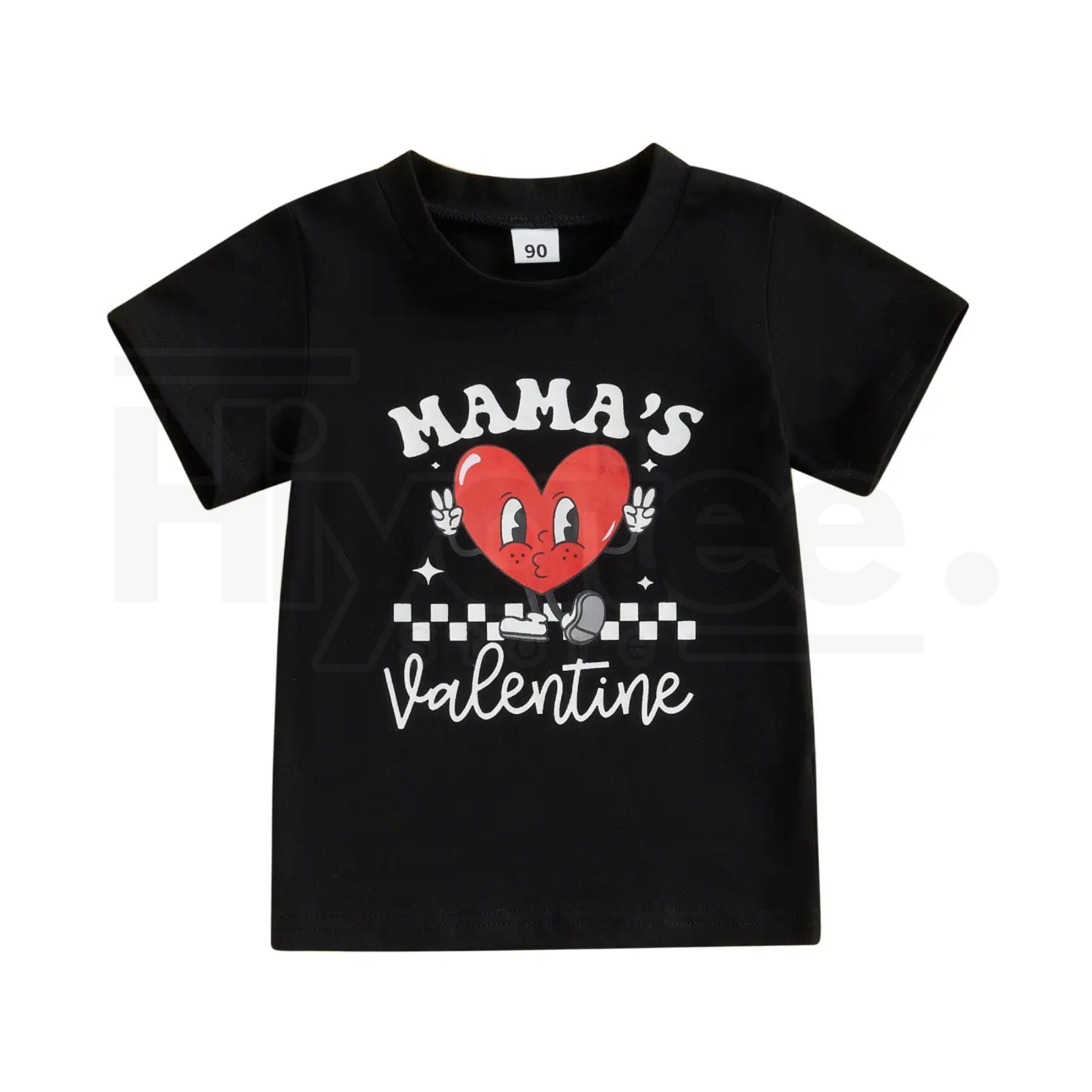 TheFound Baby & Toddler Valentine's Day Heart Graphic Tee – Sweet Letters Holiday Top