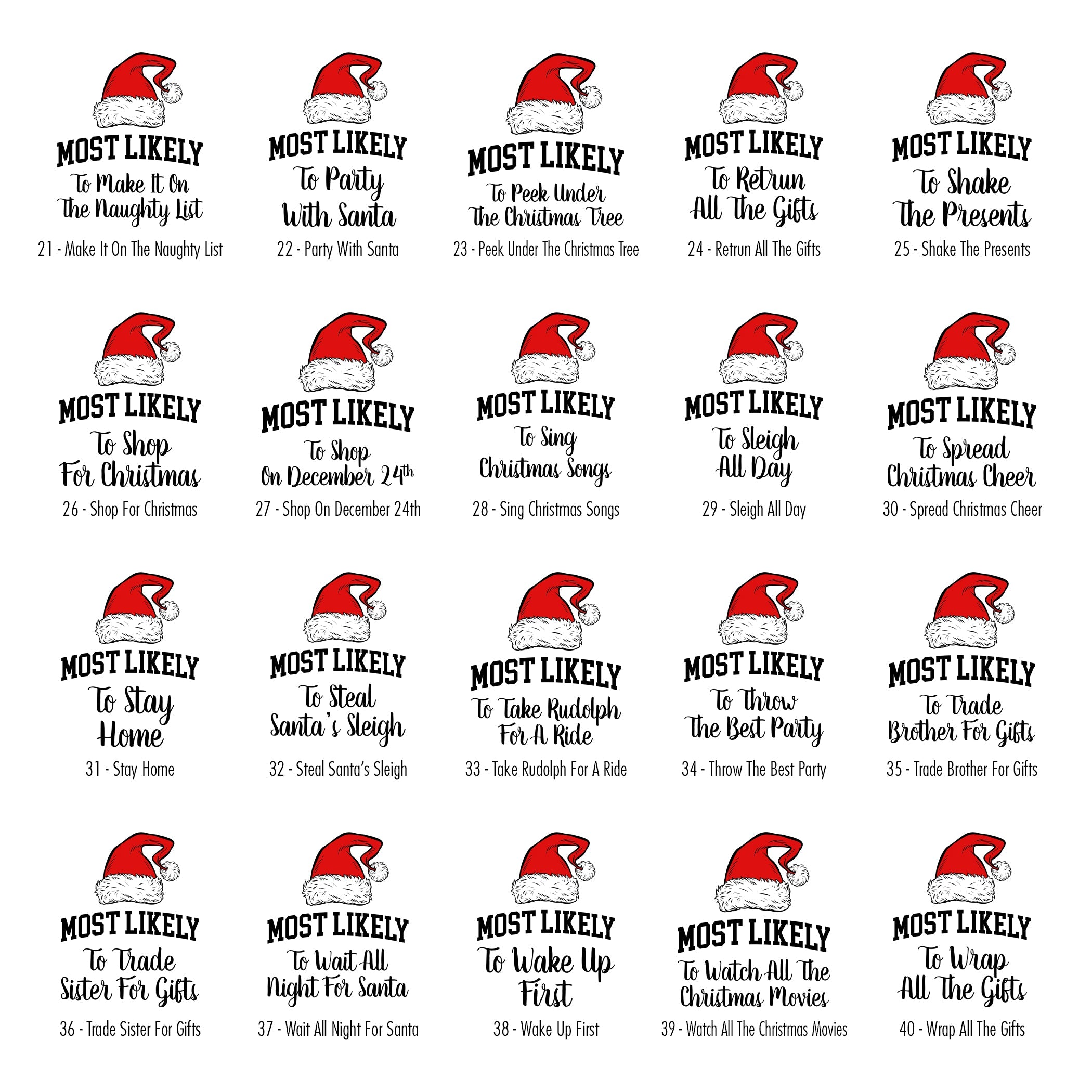 Most Likely To Christmas Family Holiday Memories And Cozy Gatherings Comfort Colors Tee