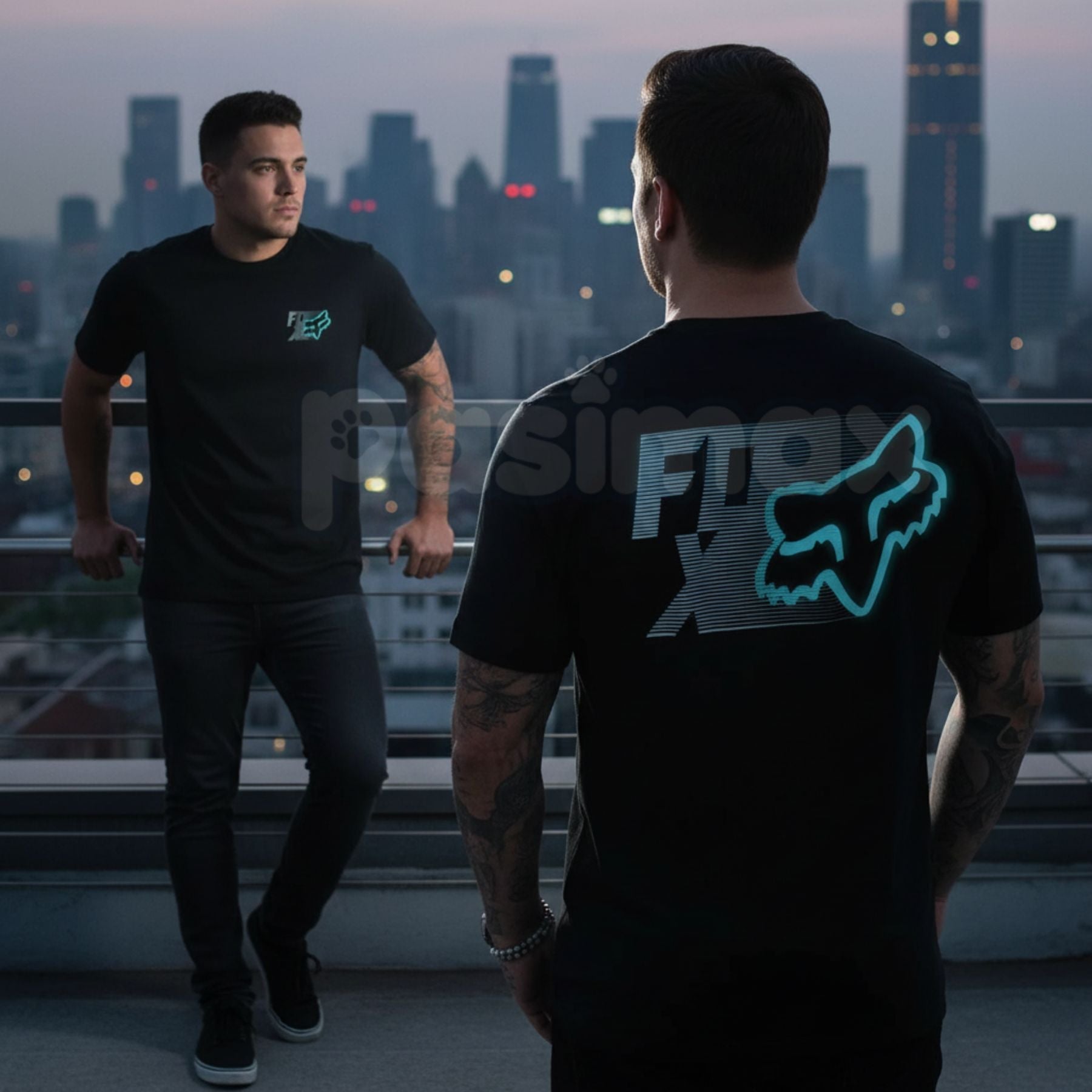 Fox Racing Graphic T-Shirt for Men – Premium 100% Cotton Motocross Lifestyle Tee, Heavyweight Off-Road Sports Fan Top, Soft Lived-In Racing Aesthetic Shirt, Made in USA