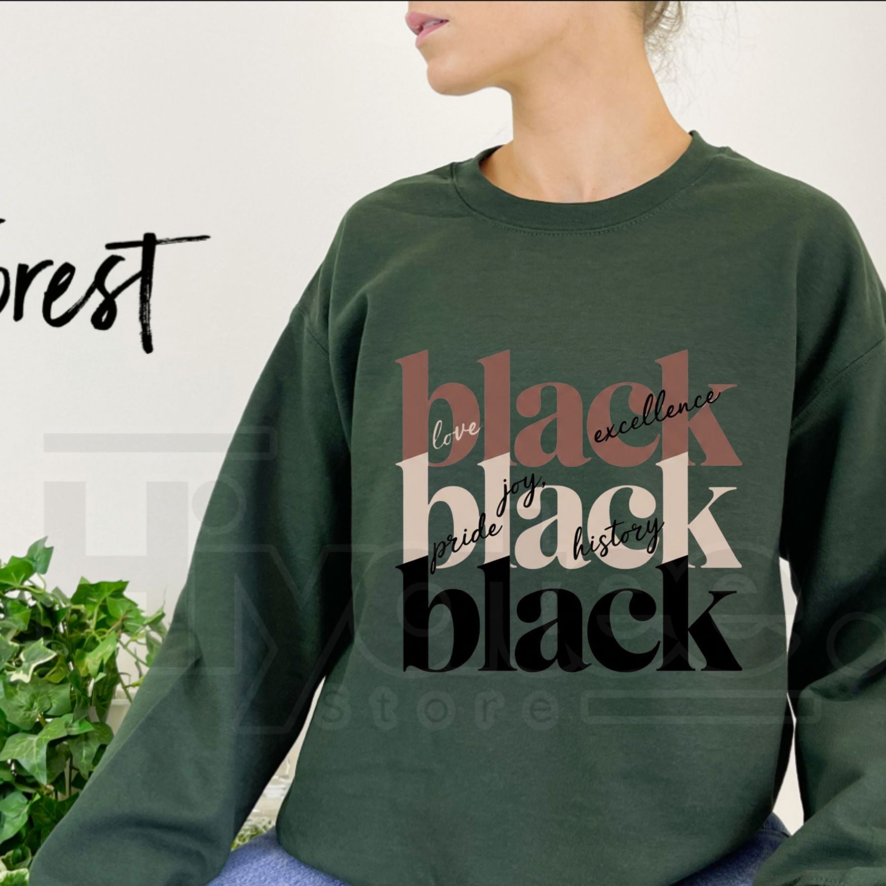 Black History Sweatshirt: Black History Month & Juneteenth Pride Crewneck