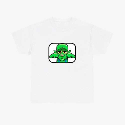"BOOHOO" T-Shirt - Sarcastic & Funny Tee, Unisex Crying Humor Top, Minimalist Pop Culture Apparel