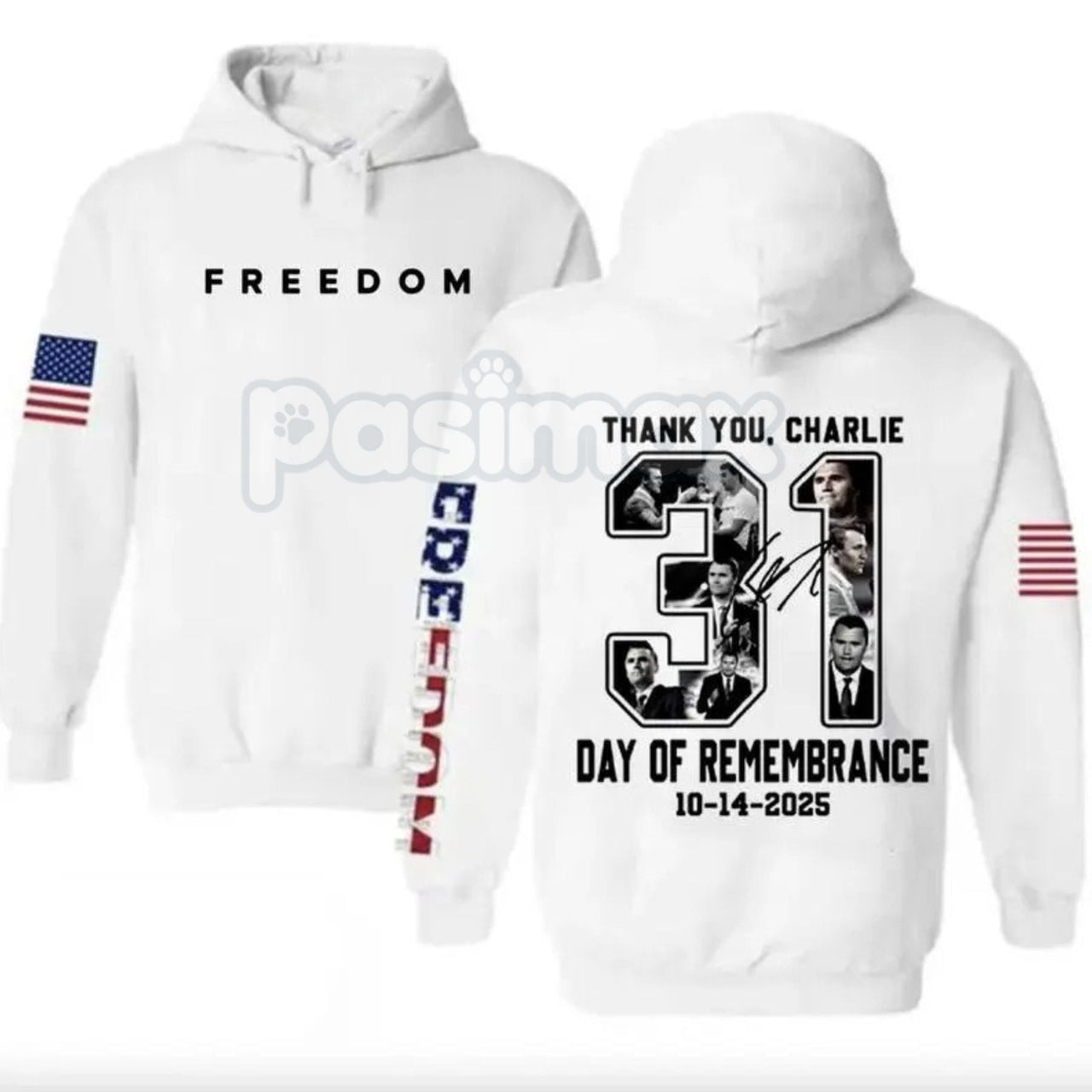 National Day of Remembrance October 14th 2025 Hoodie – Patriot C.K. Memorial Tribute Pullover