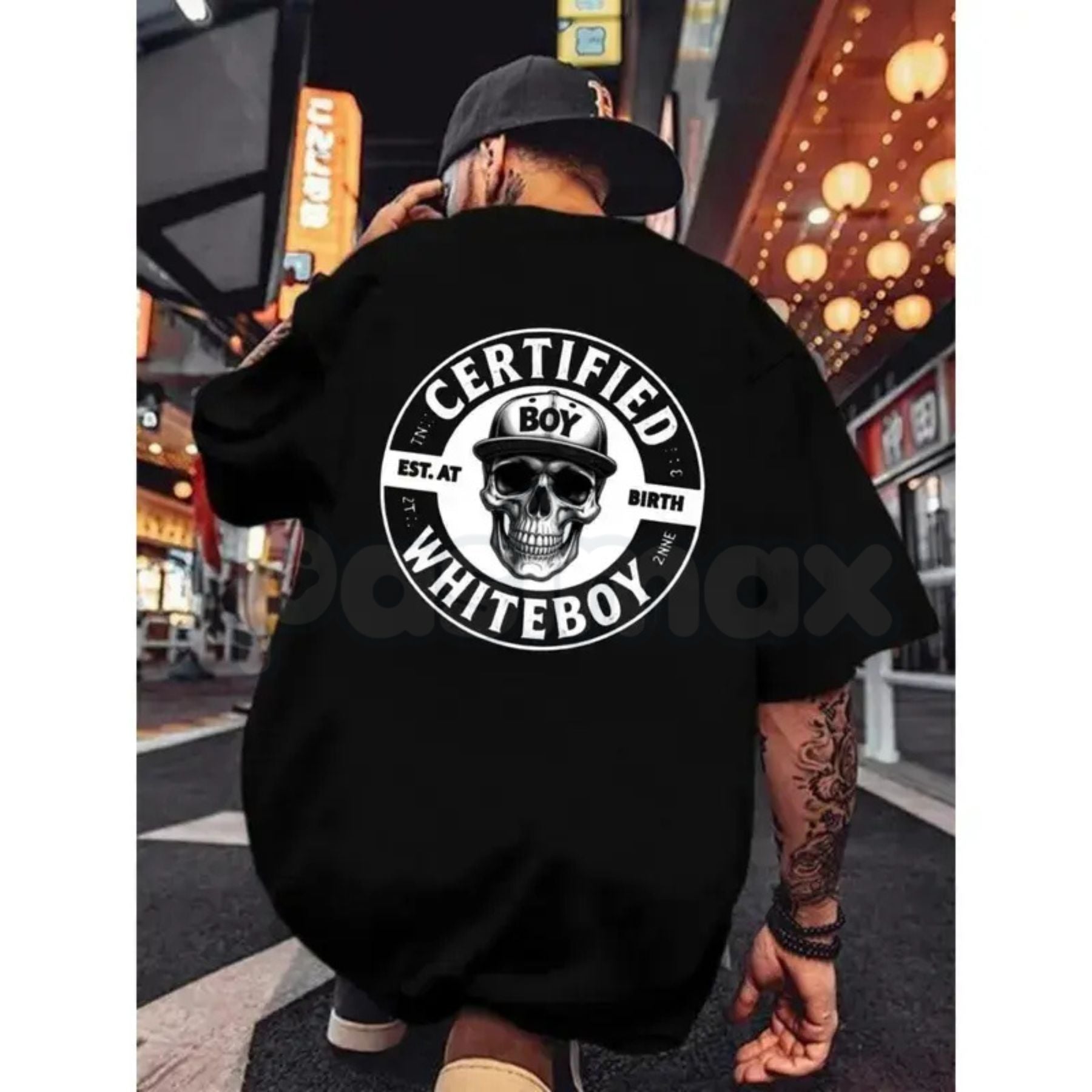 Certified Whiteboy Shirt – Skull Graphic Streetwear Hoodie, Urban Aesthetic Sweatshirt & T-Shirt