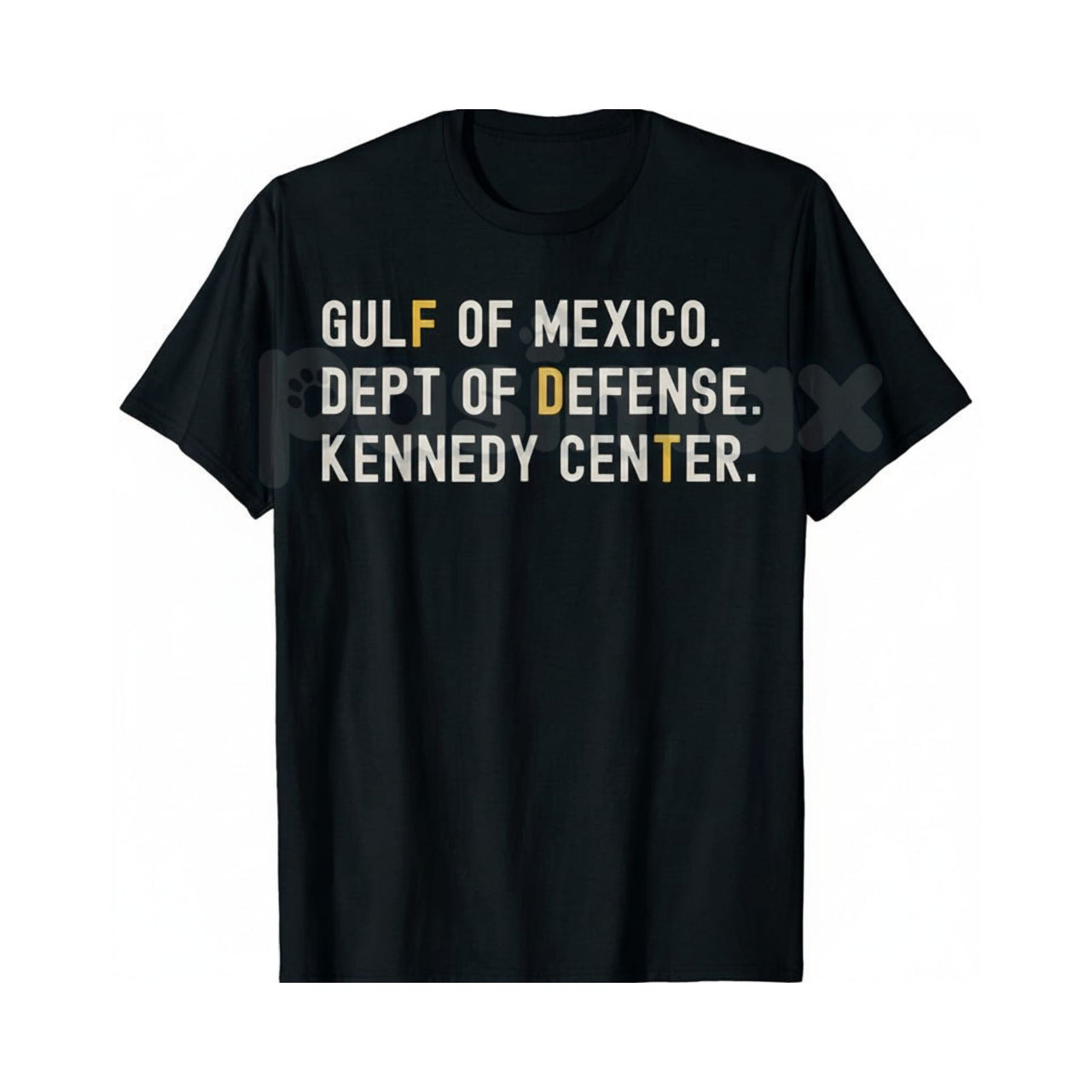Gulf of Mexico Dept of Defense T-Shirt - Kennedy Center Graphic Tee, Esoteric Government Agency Apparel, Niche Military Theory Streetwear Shirt