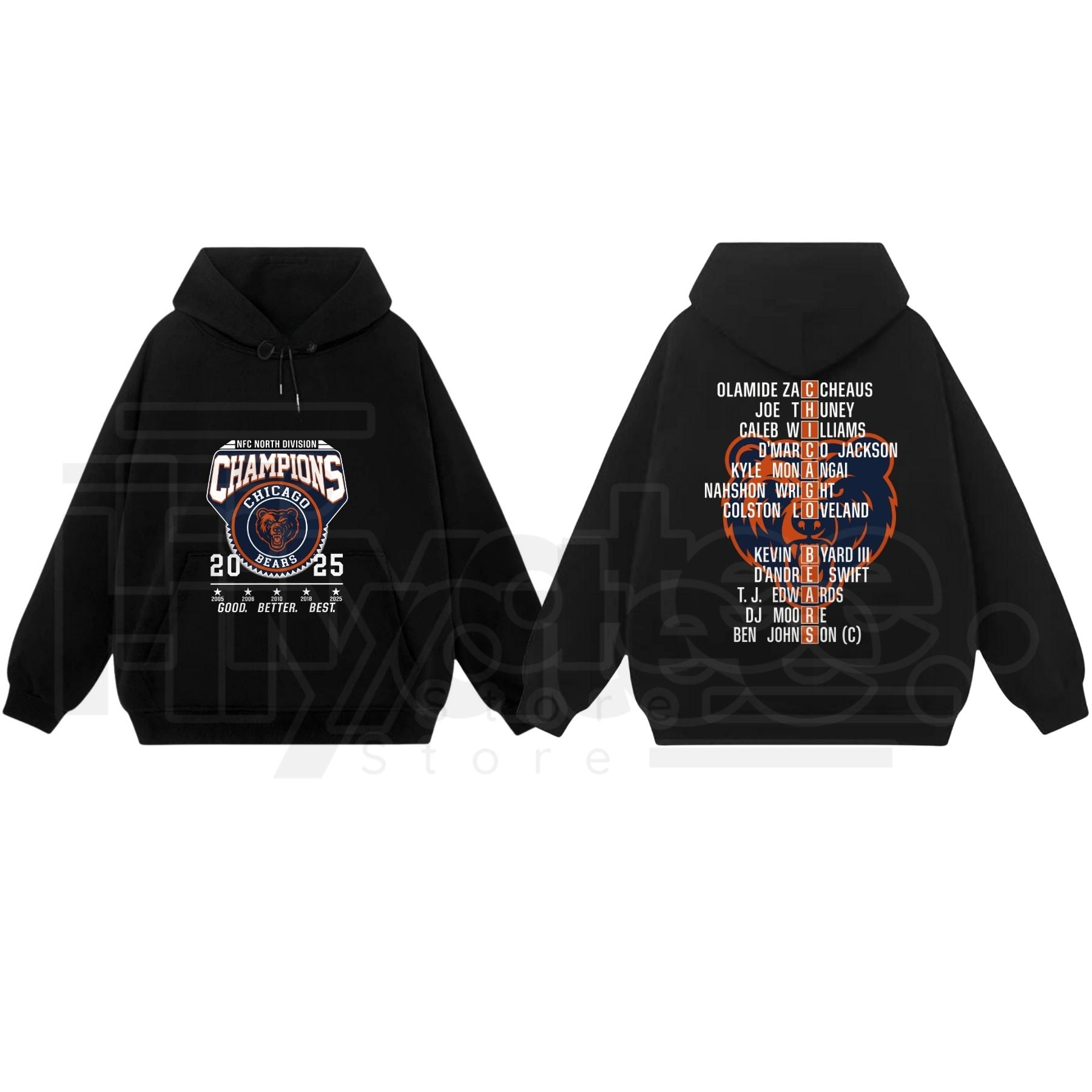 Chicago Bears NFC Champions Hoodie
