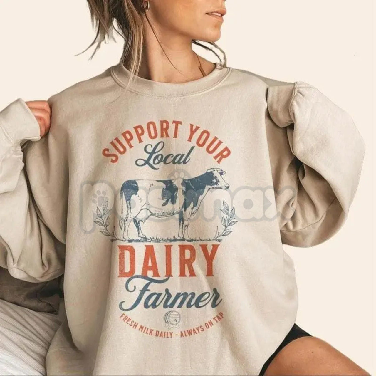 Eat Local Breastfeeding Sweatshirt | Vintage Bistro Nursing Mom Crewneck | Aesthetic Motherhood Jumper | Luxury Nursing Gift | Retro European Style Mama Pullover