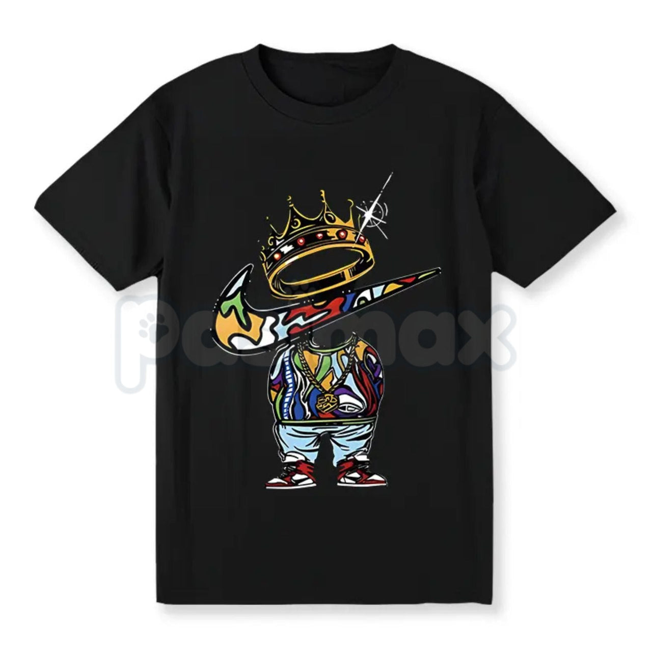 Men's Vintage Cartoon Print Graphic Tee - Retro Streetwear Crewneck T-Shirt, Premium 100% Cotton Menswear Top, 90s Aesthetic Character Shirt, Distressed Lived-In Graphic Apparel, Oversized Fit Urban Casual Tee