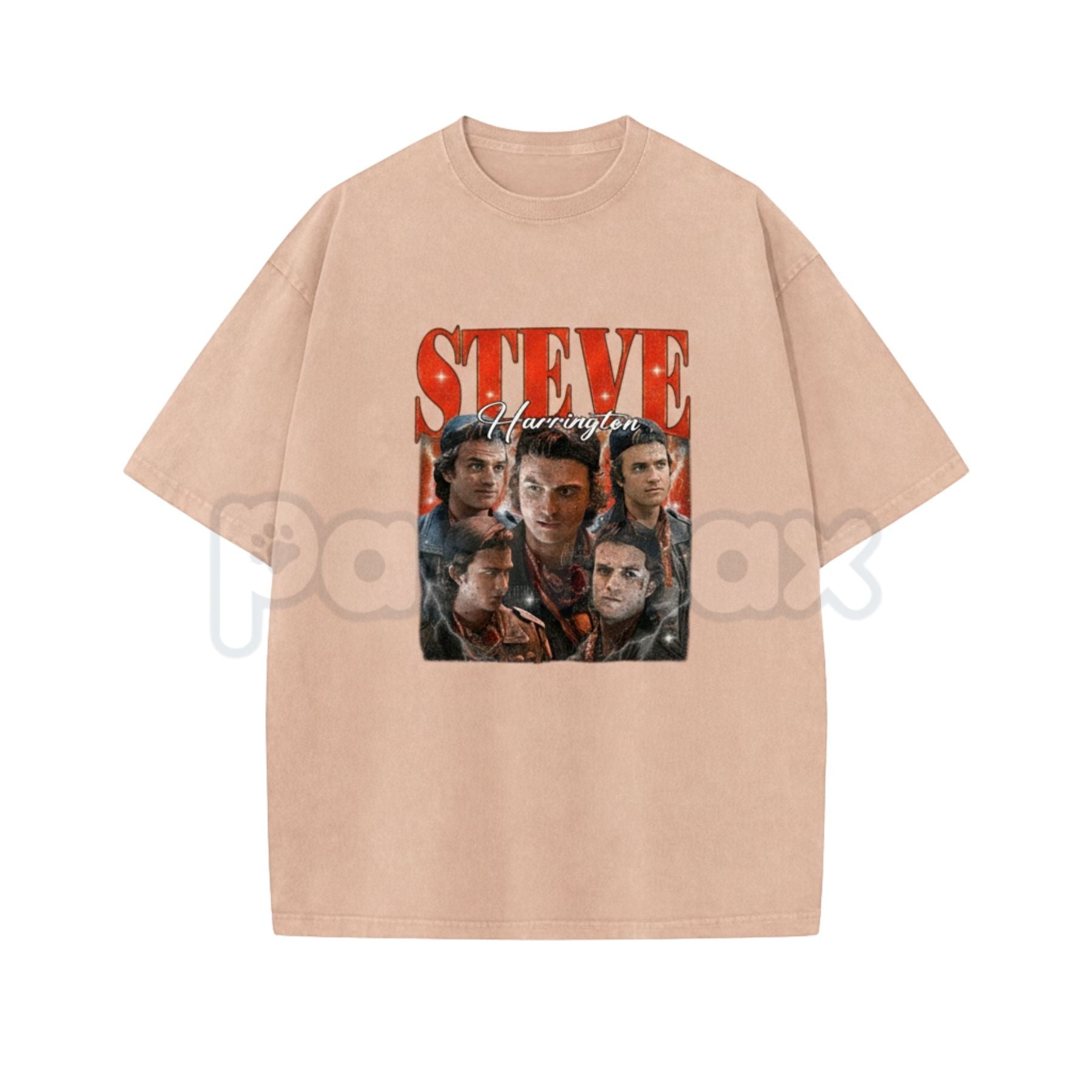 Steve Harrington Unisex Washed T-Shirt – Vintage Hawkins 