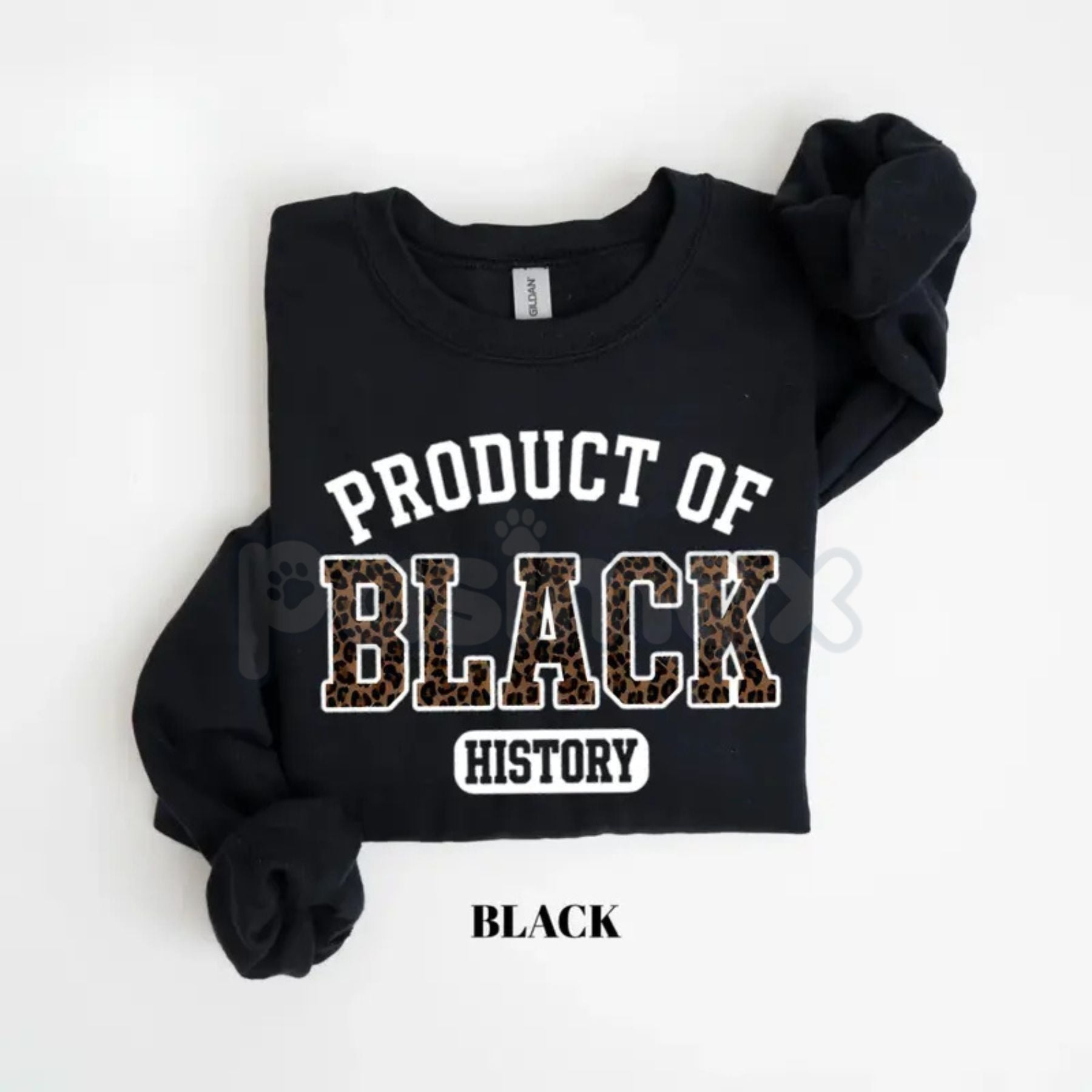 Product of Black History Sweatshirt | Black History Month 2026 Crewneck | African American Pride Outfit | Black Excellence Graphic Jumper | Roots & Heritage Pullover | Ancestry Pride Shirt