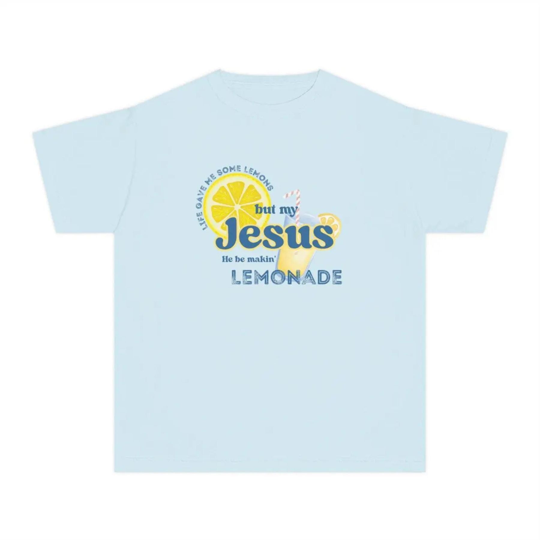 Inspirational Christian Shirt – Lemonade Faith Tee, 