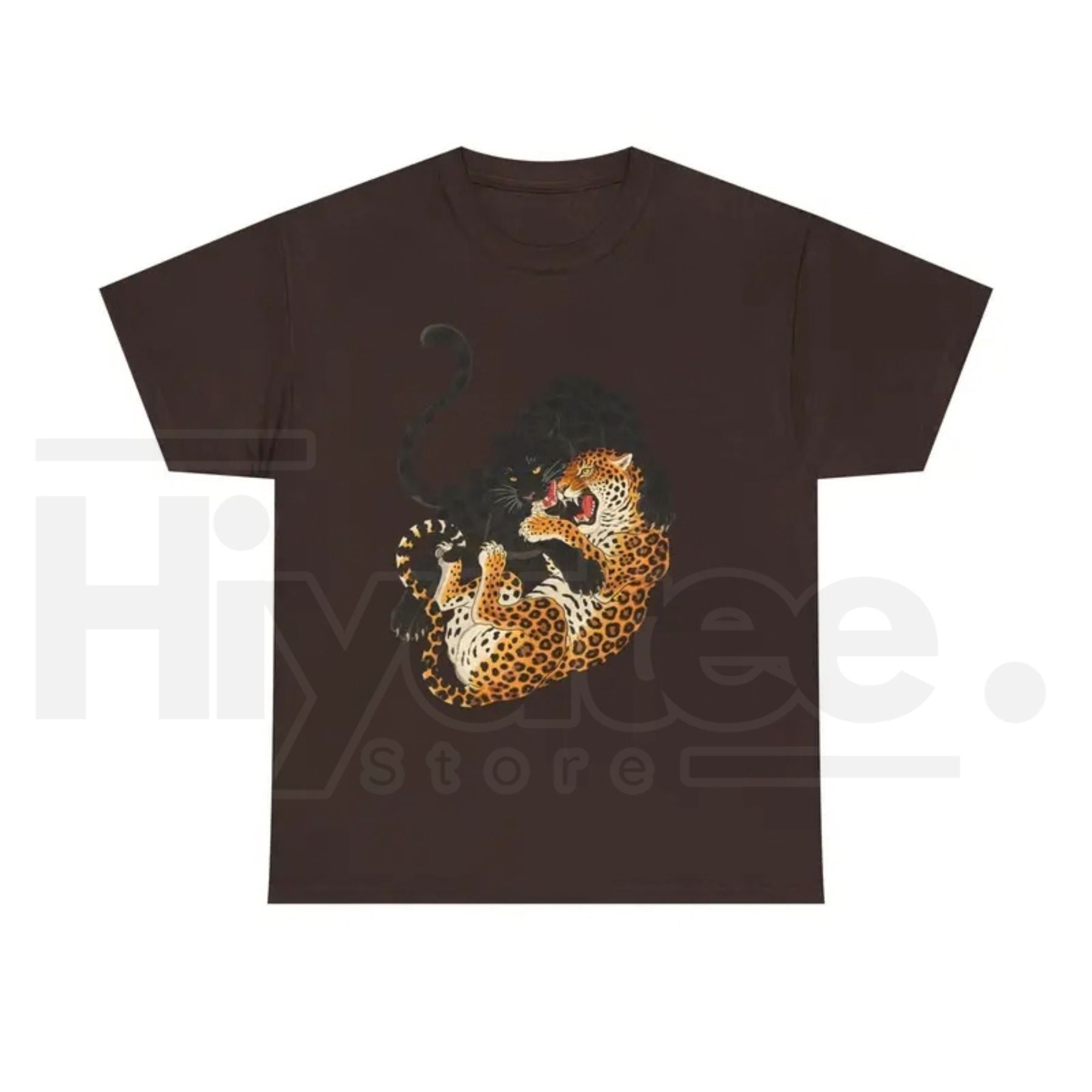 Jungle Fury Graphic Tee – Wild Jungle Aesthetic Unisex Streetwear Shirt