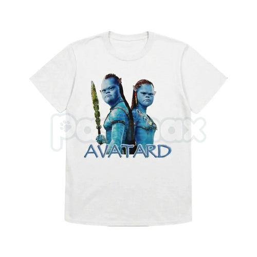 "Avatard" Funny Meme T-Shirt - Cursed Image Graphic Tee, Trending Irony Humor Shirt, Ironic Internet Culture Top, Premium Cotton Unisex Meme Apparel, Niche Online Humor Gift