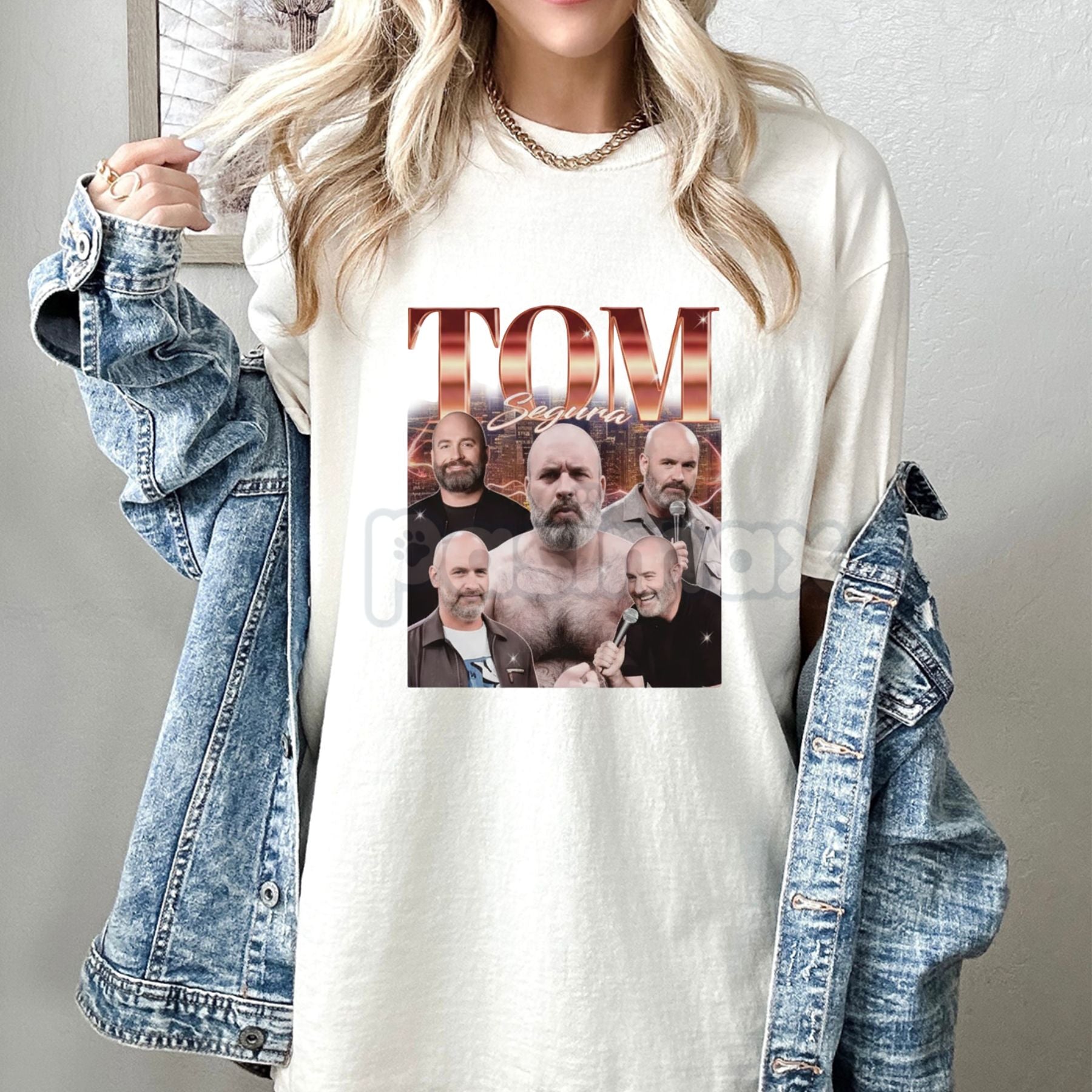 Retro TOM SEGURA Homage T-Shirt - Comedian Stand-Up Star Tee, Vintage Tom Segura Fan Merch, Unisex Comedy Streetwear