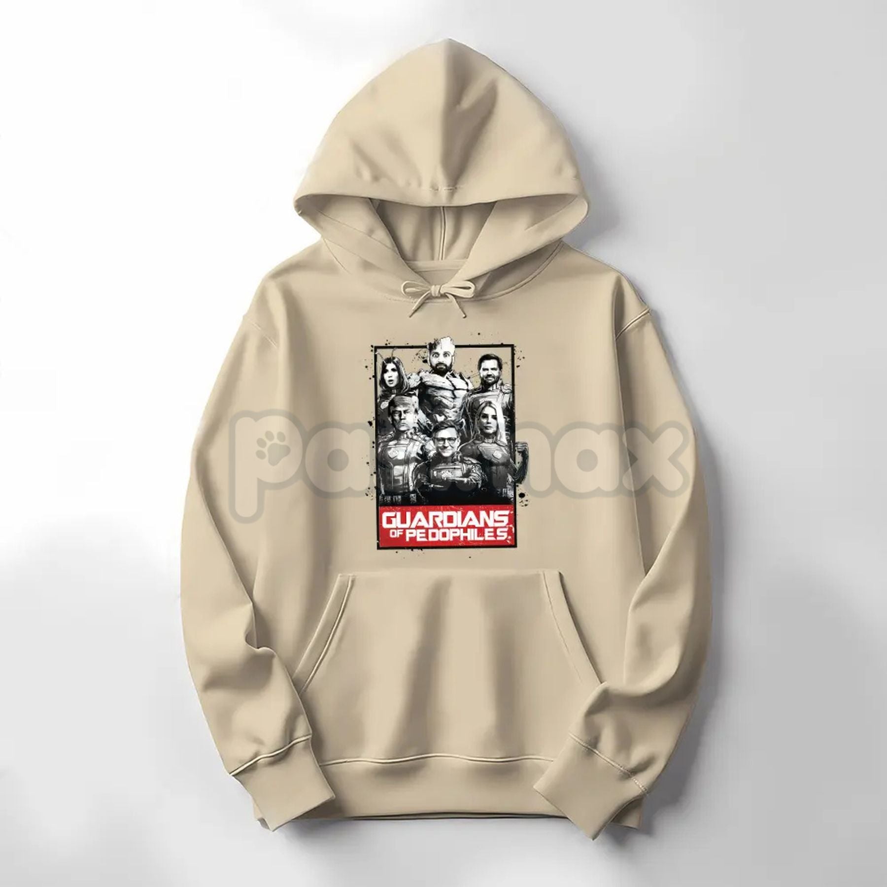 GOP Guardians of Pedos Statement Hoodie – Edgy Political Satire Pullover, Unisex Social Commentary Apparel
