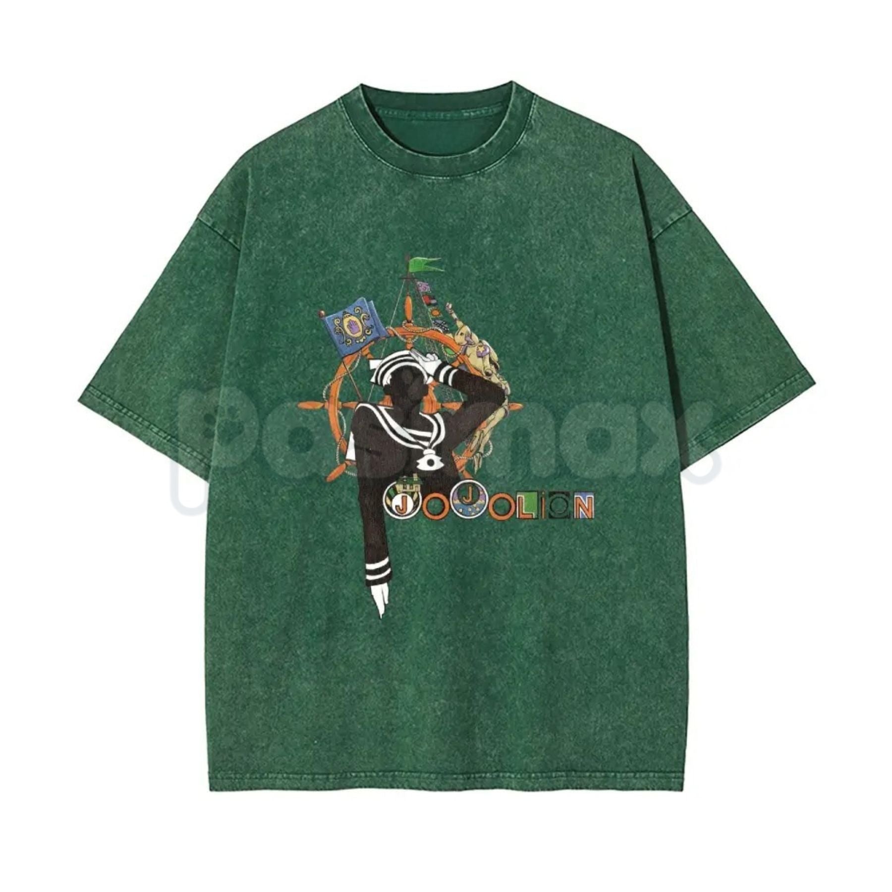 Josuke Higashikata Jojolion Tee – JoJo's Bizarre Adventure Part 8 Retro Wash Cotton Unisex Graphic Shirt