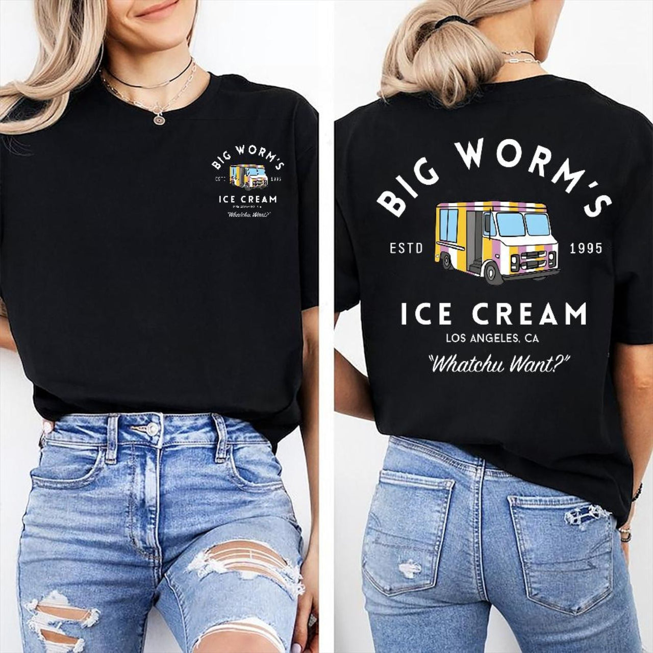 Big Worm's Ice Cream T-Shirt - 