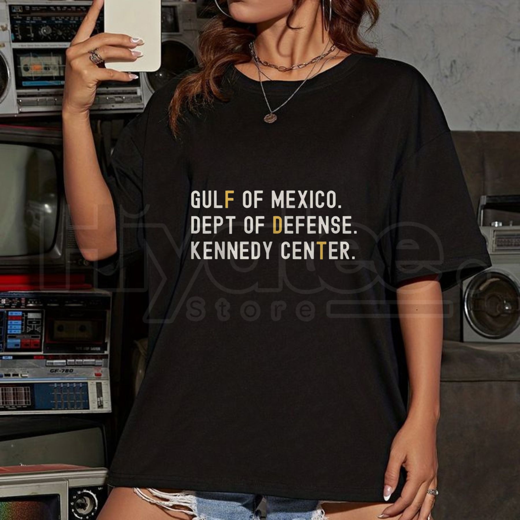 Gulf of Mexico Dept of Defense Kennedy Center T-Shirt – Retro Graphic Tee
