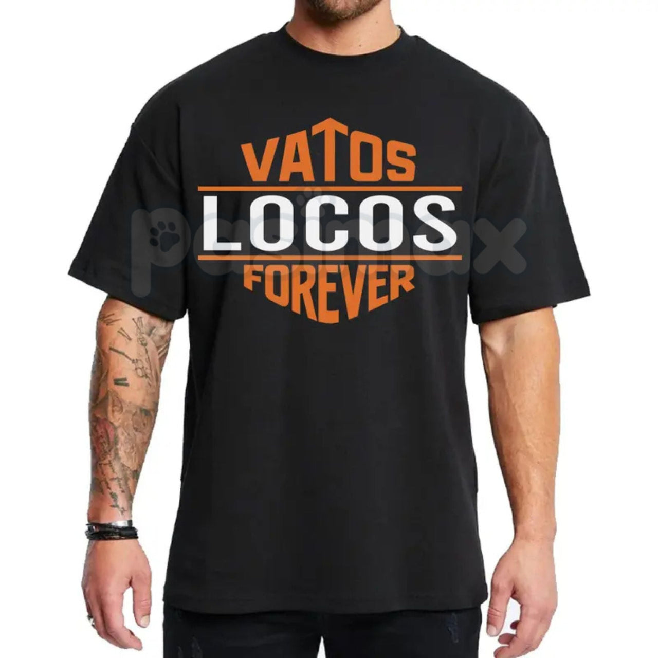 Vatos Locos Forever Shirt – Chicano OG Style Graphic Orange Design Hoodie & Streetwear Sweatshirt