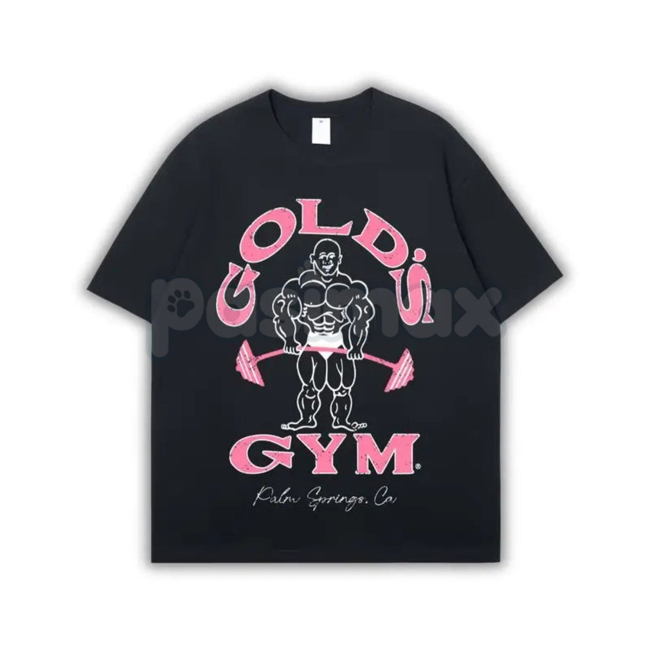 Vintage 90s Gold’s Gym Palm Springs T-Shirt - Gold's Gym California Graphic Tee, Old School Bodybuilding Unisex Shirt, Retro Palm Springs Muscle Fitness Apparel