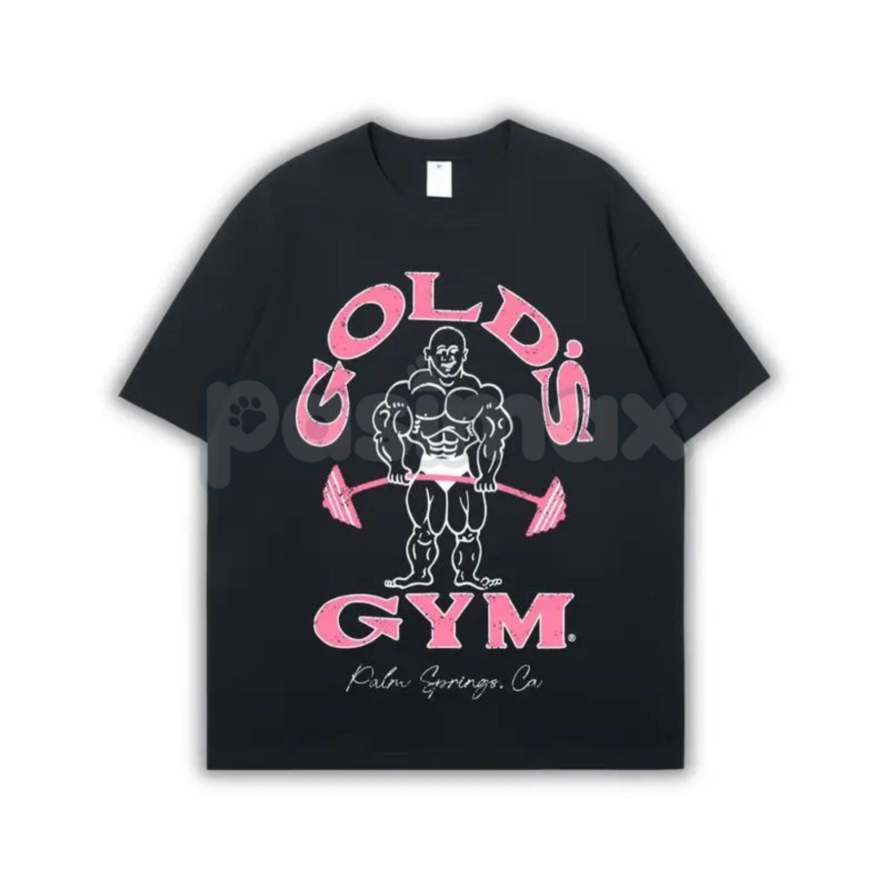 Vintage 90s Gold’s Gym Palm Springs T-Shirt - Gold's Gym California Graphic Tee, Old School Bodybuilding Unisex Shirt, Retro Palm Springs Muscle Fitness Apparel