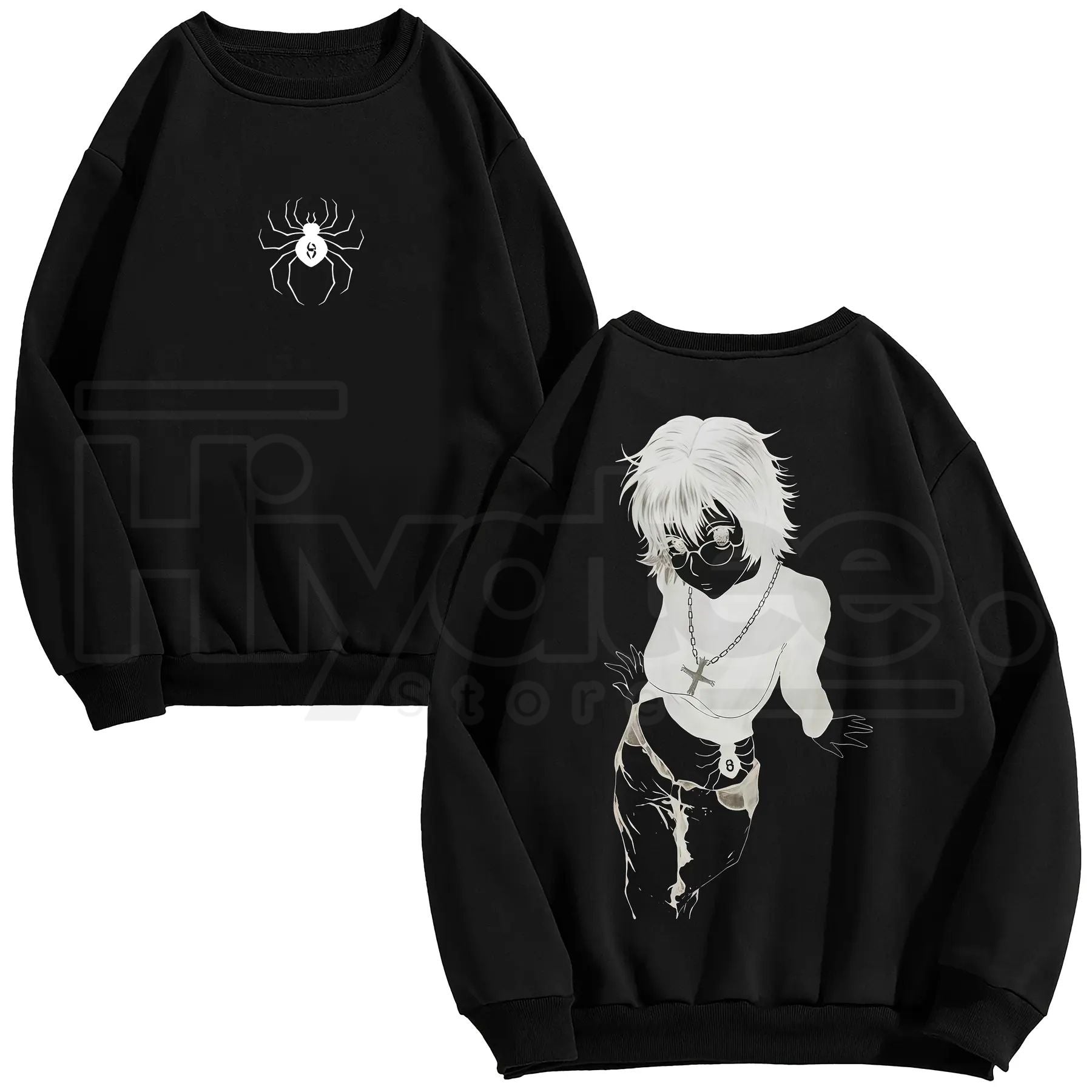 Shizuku Hunter x Hunter Vintage Double-Printed Heavyweight