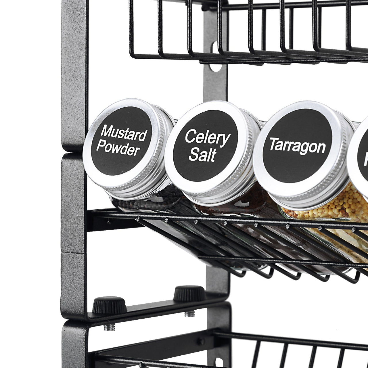 Spice Rack Organizer for Cabinet Kitchen Countertop Seasoning Organizer 18x11 in