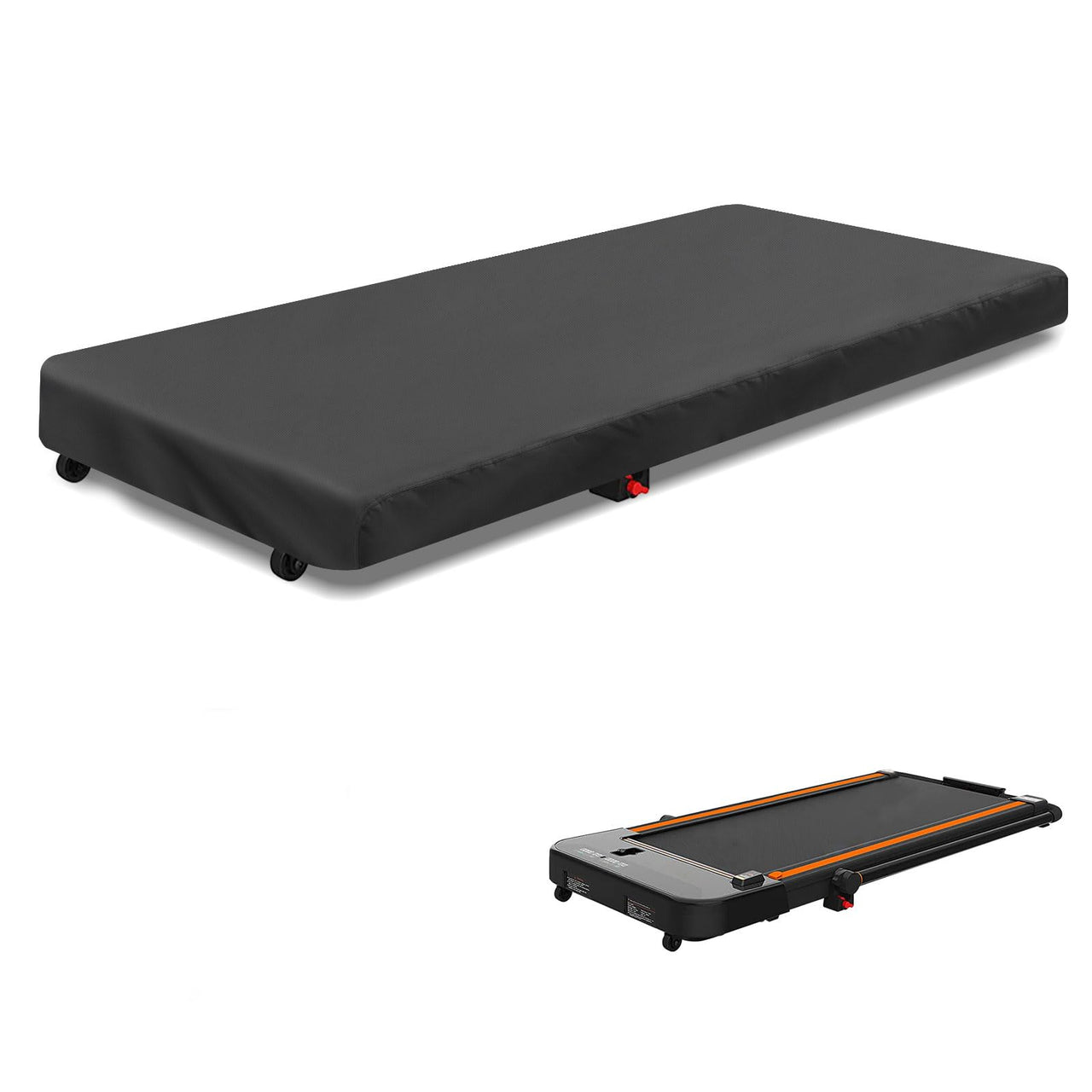 Aidetech Under Desk Treadmill Cover Dust-Proof Walking Pad Cover Waterproof Protective Cover for Walking Treadmill Office Under Desk-55L x 28W x6H Inch(Cover only)