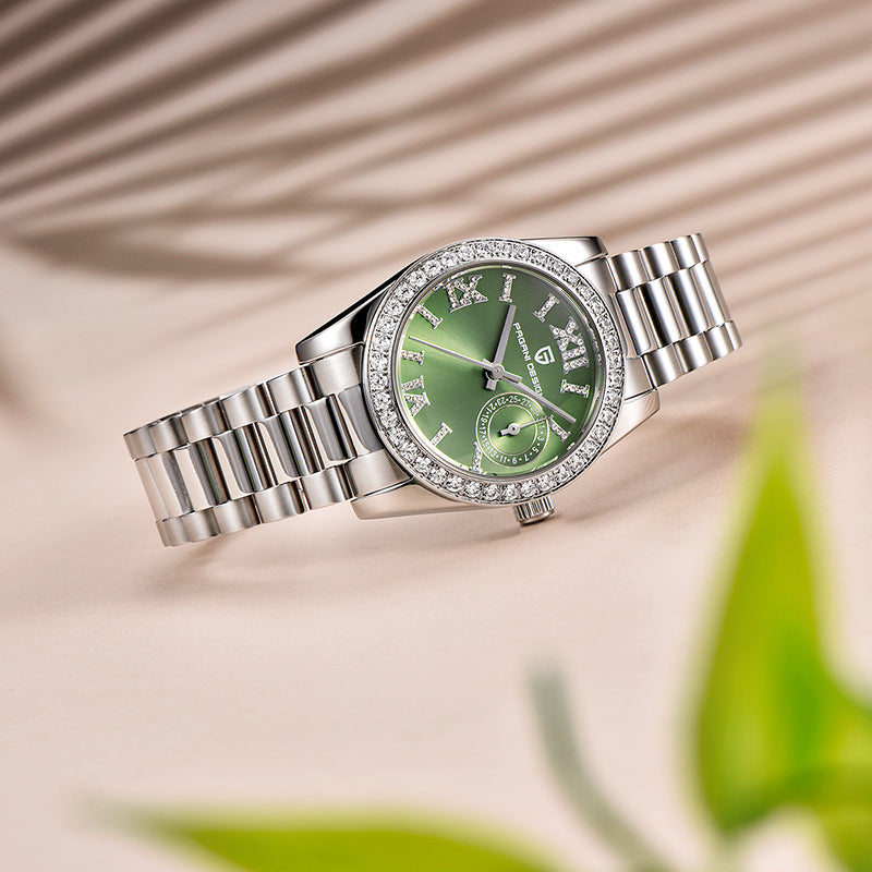 Women's Watch Stainless Steel Waterproof Watch (See size chart where applicable)