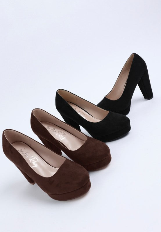 Olanta Block Heel Pumps