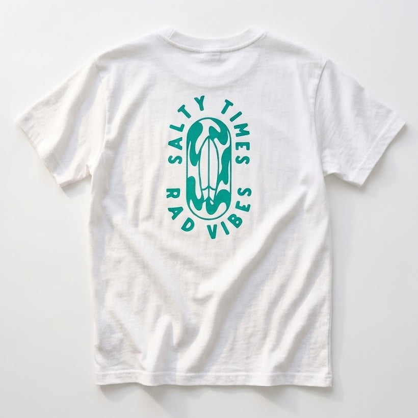 SALTY TIMES TEE - WHITE