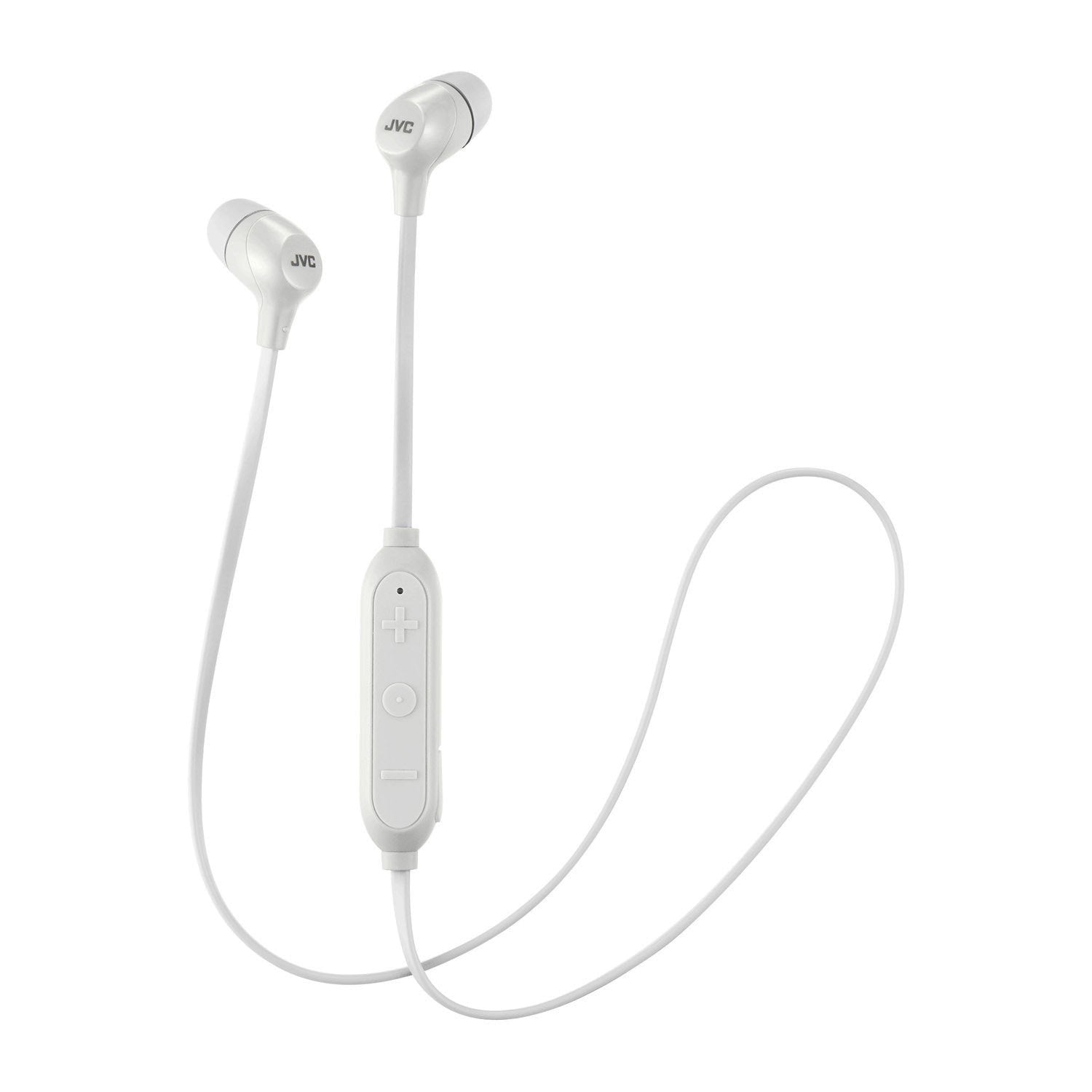 JVC Wireless Memory Foam Earbud Marshmallow White (HAFX29BTW)
