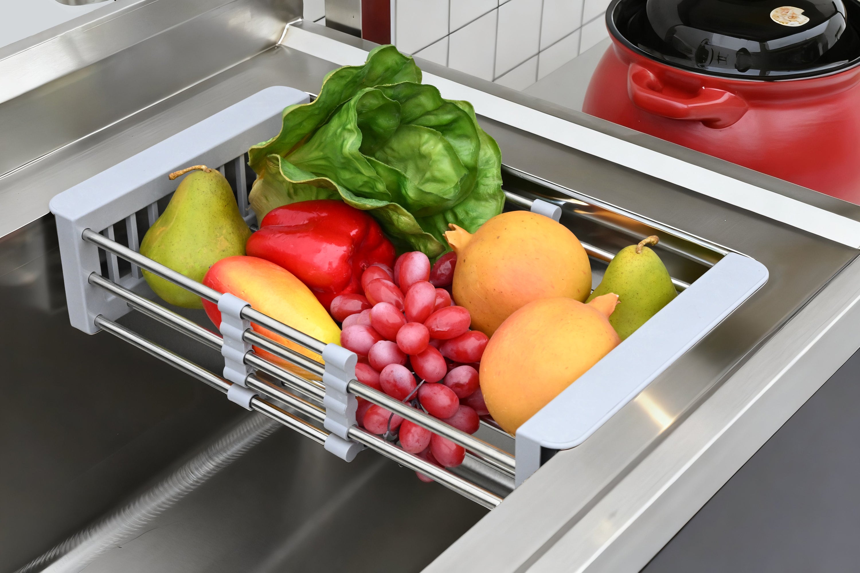 Stainless Steel Utility Sink, Freestanding Sink 1