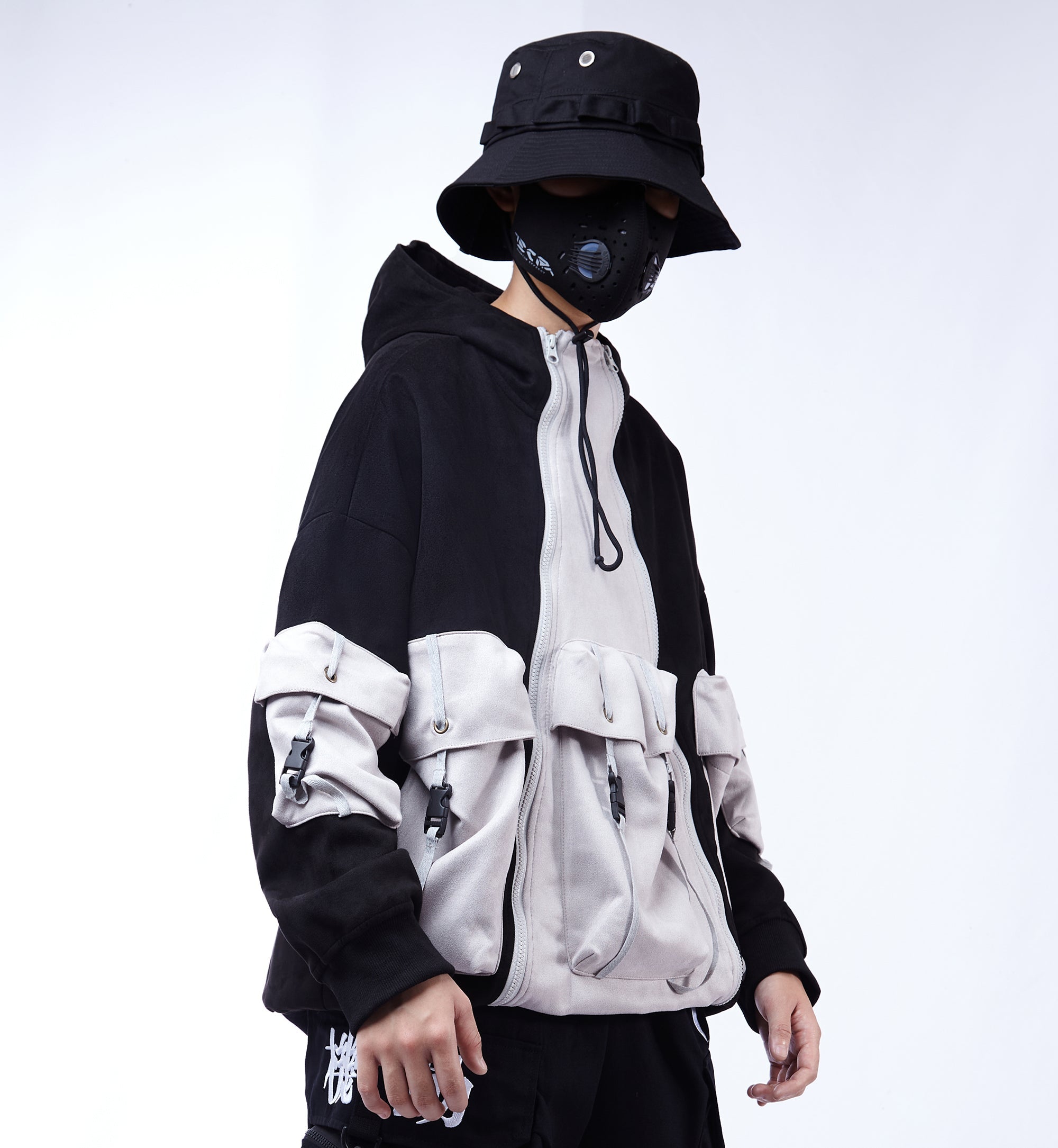 YEH1 Patchwork Functional Hoodie