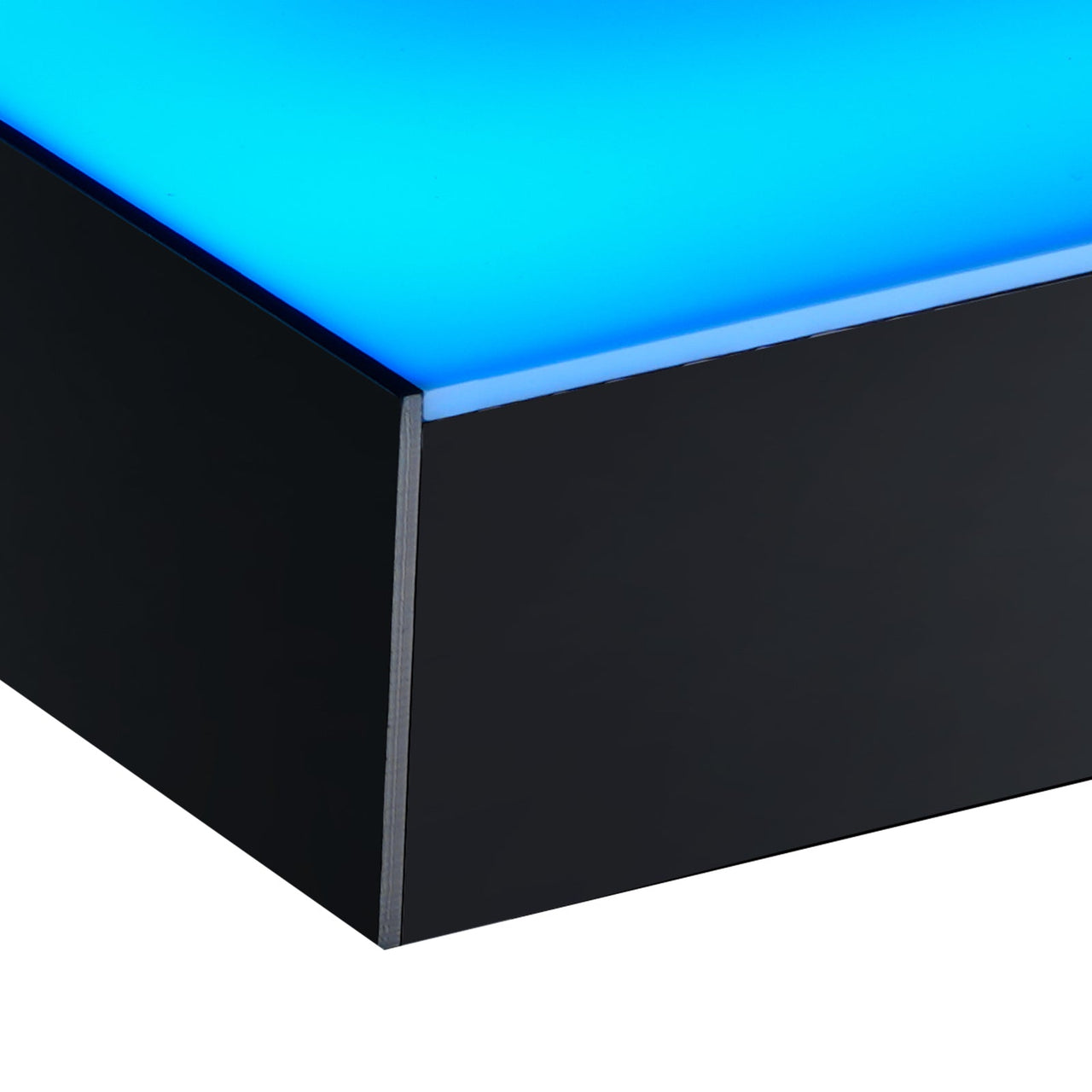 LED Lighted Liquor Bottle Display Bar Shelf RF & App Control 16' 2-Step