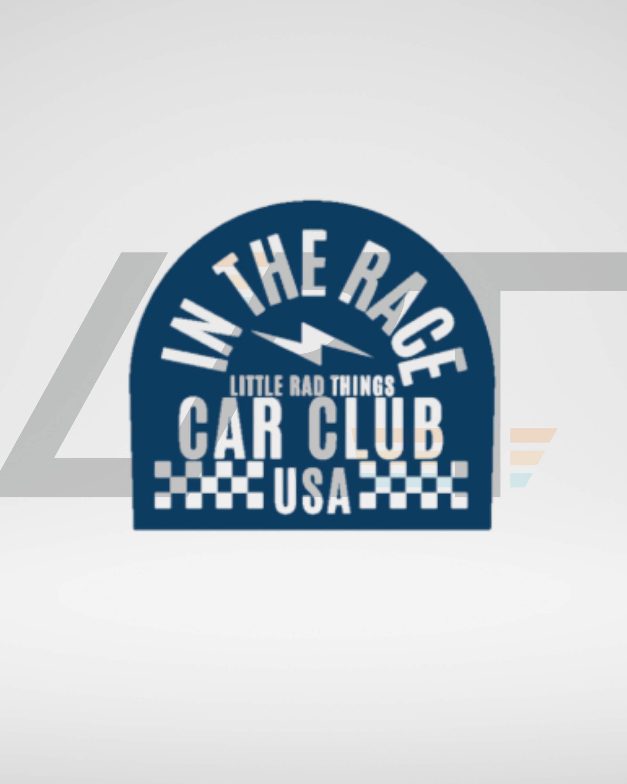 CAR CLUB USA TEE - VINTAGE WASH BLACK