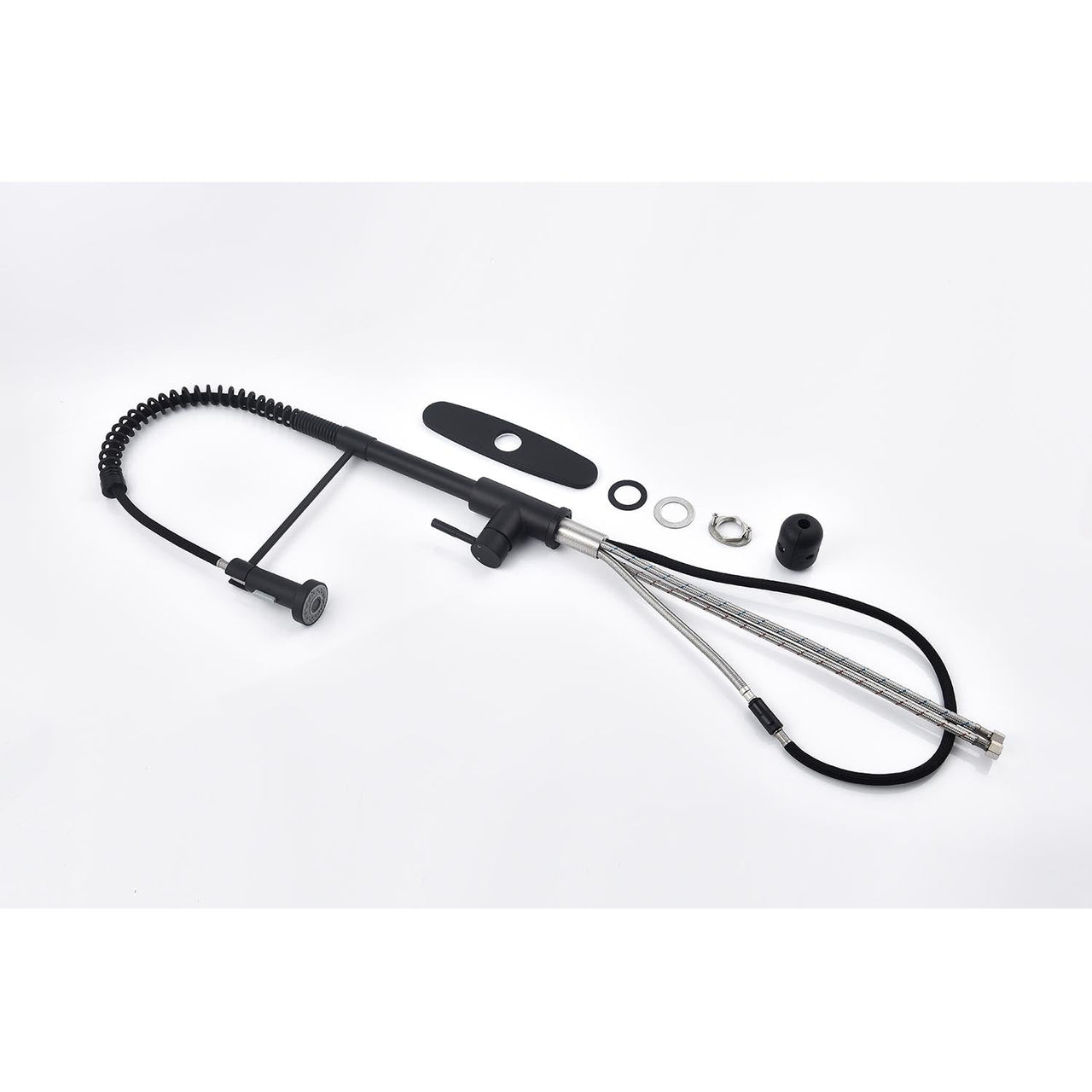 Pull down Single Handle Spring Kitchen Faucet