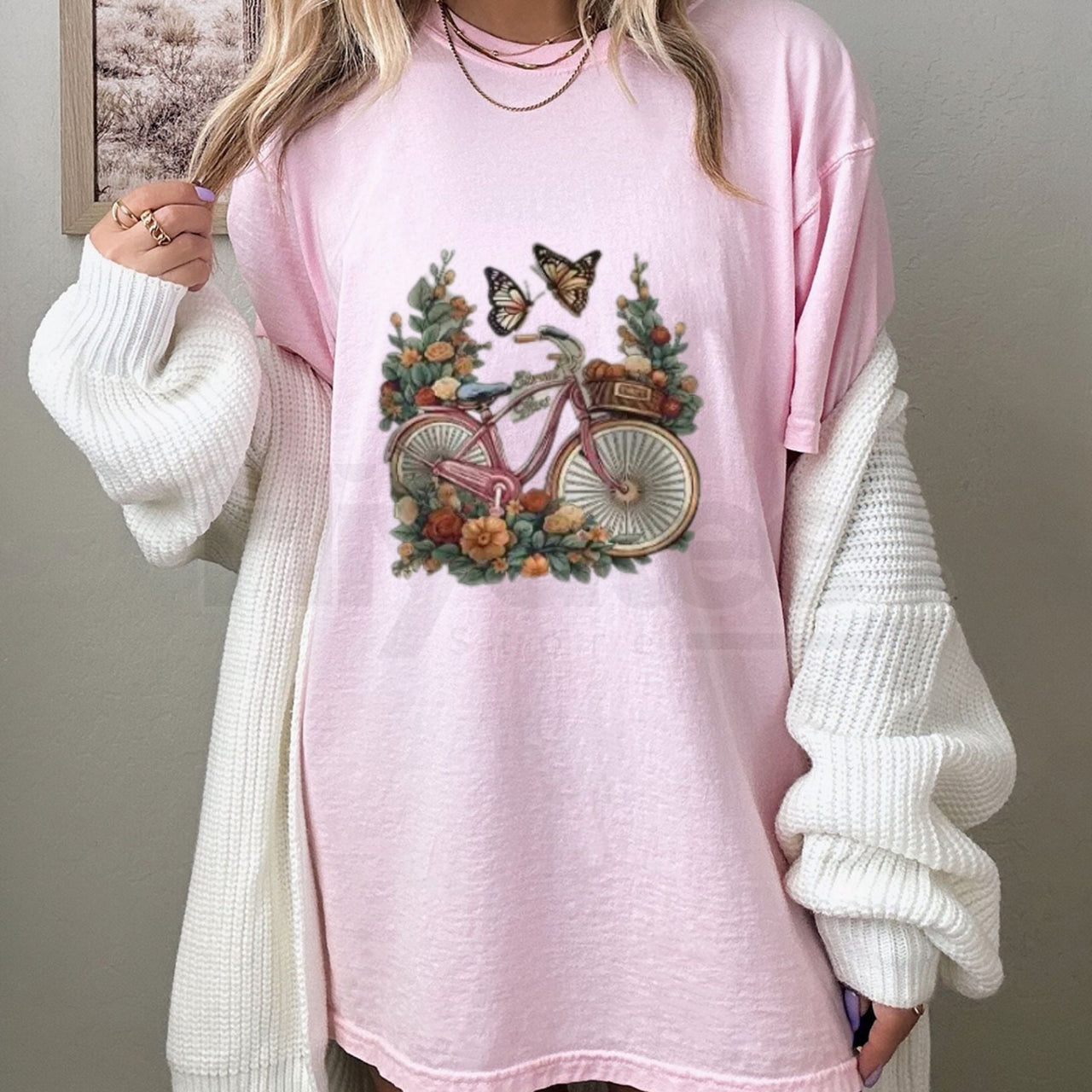 Korean Style Oversized Graphic T-Shirt – Simple Printed Cotton Streetwear Top