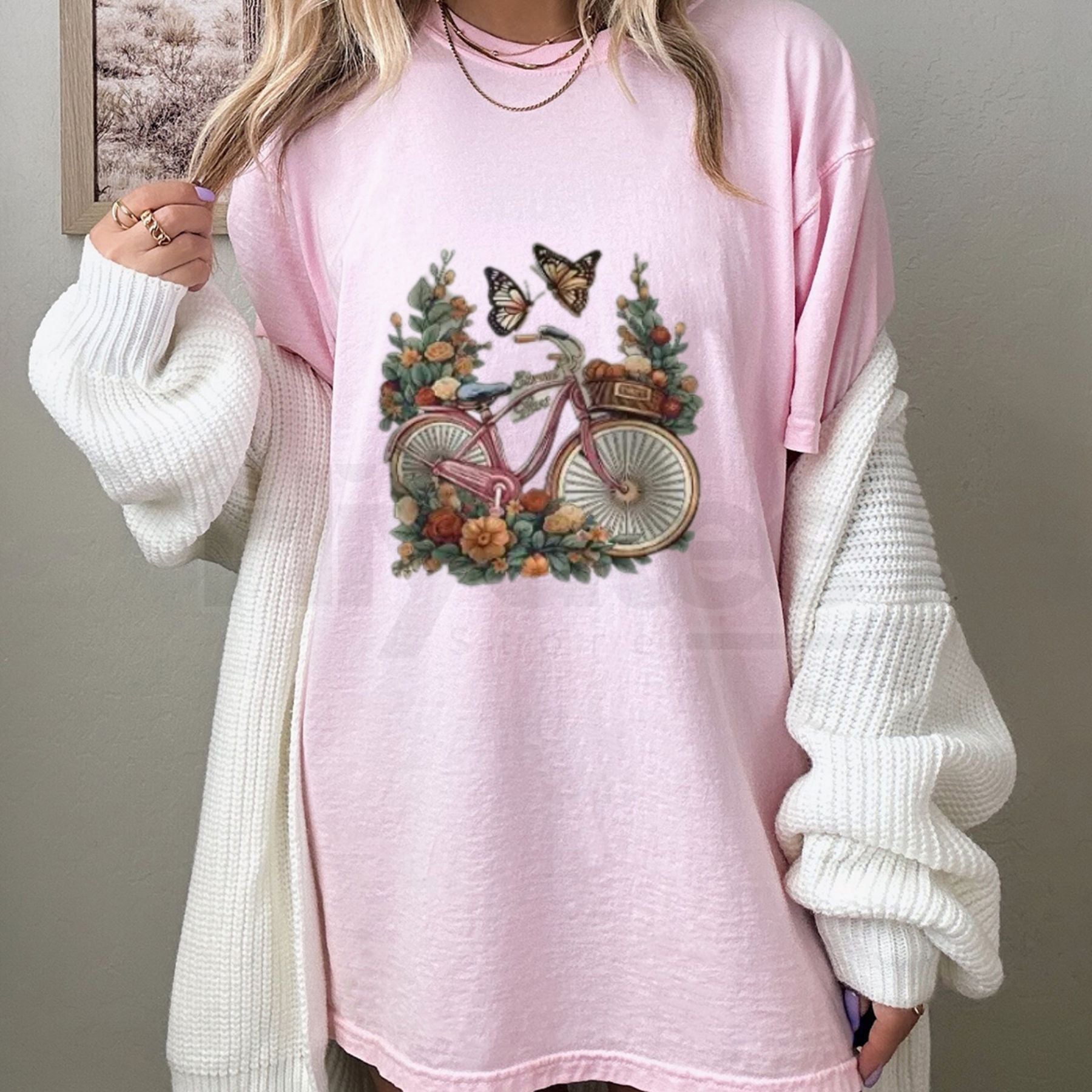 Korean Style Oversized Graphic T-Shirt – Simple Printed Cotton Streetwear Top