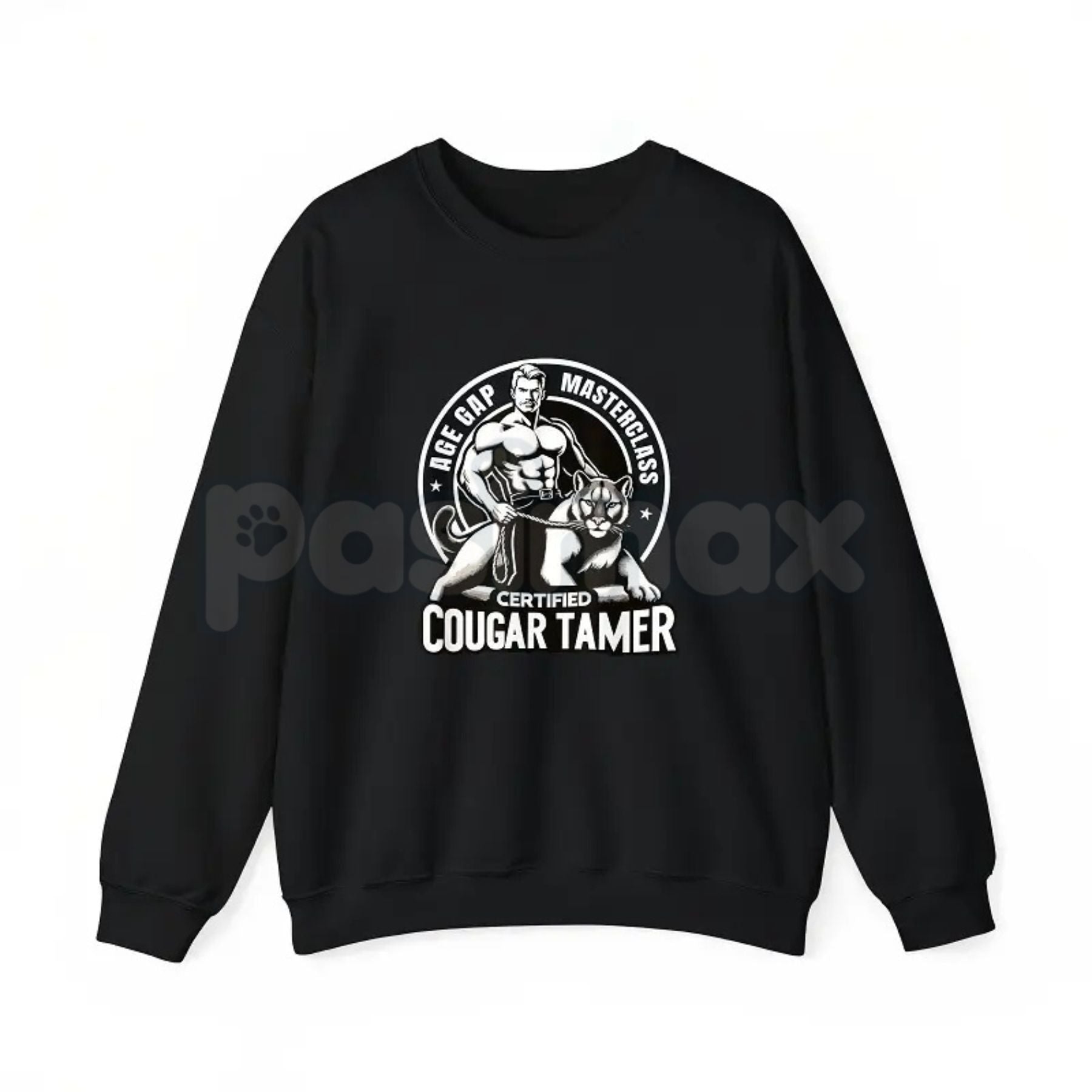Certified Cougar Tamer Shirt – Funny Inappropriate Humor Hoodie & Sarcastic Gag Gift Sweatshirt