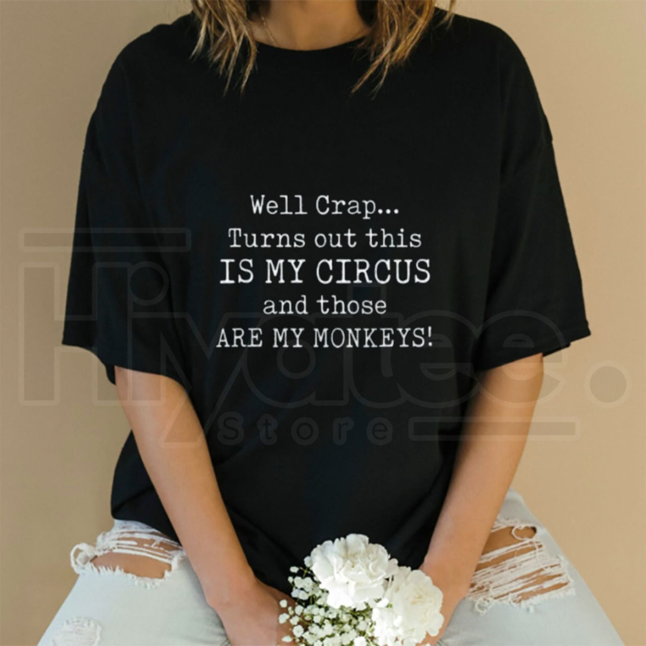 Men’s Comfortable Cotton T-Shirt – Funny 