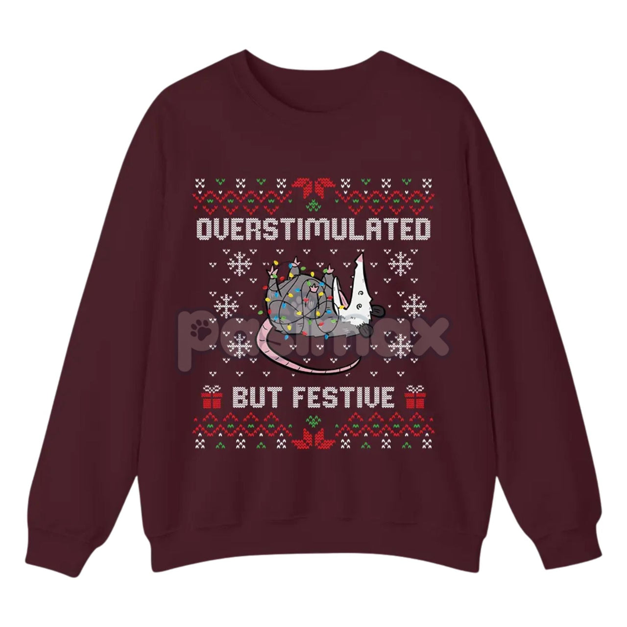 Funny Opossum Christmas Sweatshirt – 