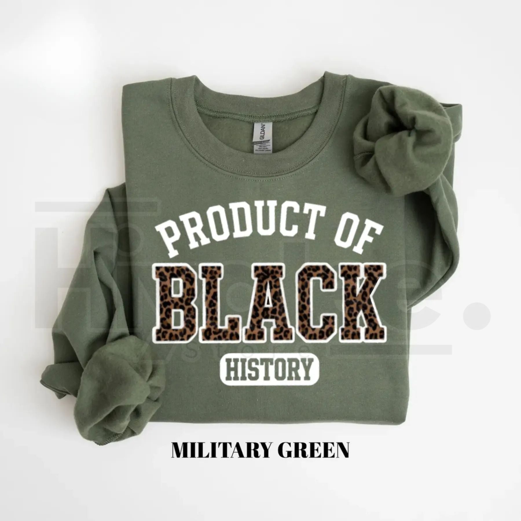 Product of Black History Sweatshirt: Black History Month 2026 Pride Crewneck