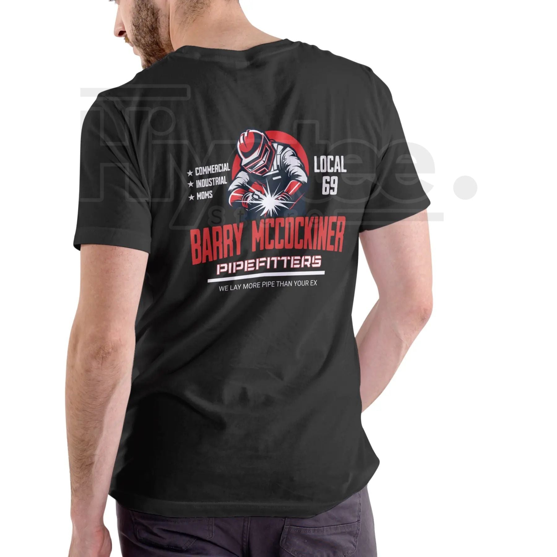 BARRY MCCOCKINER PIPEFITTERS LOCAL 69 Funny T Shirt – Unisex Cotton Humor Tee