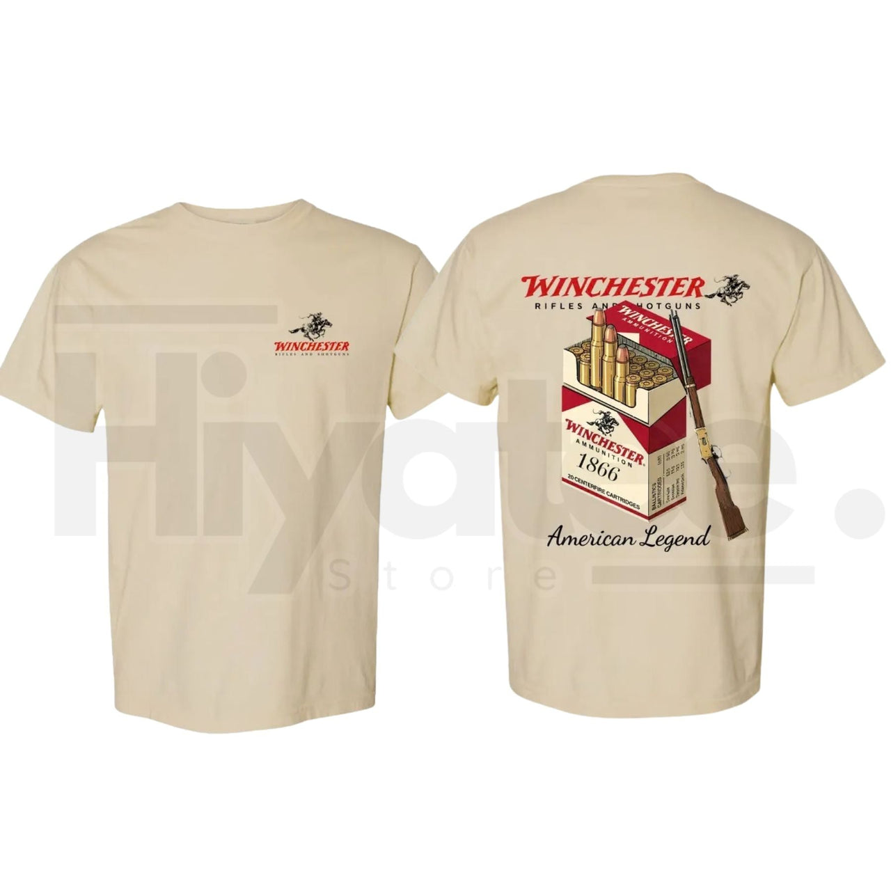 Winchester American Legend 1866 T-Shirt – Vintage Hunting & Ammo Tee