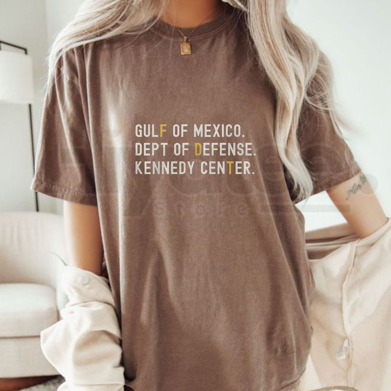 Gulf of Mexico Dept of Defense Kennedy Center T-Shirt – Retro Graphic Tee