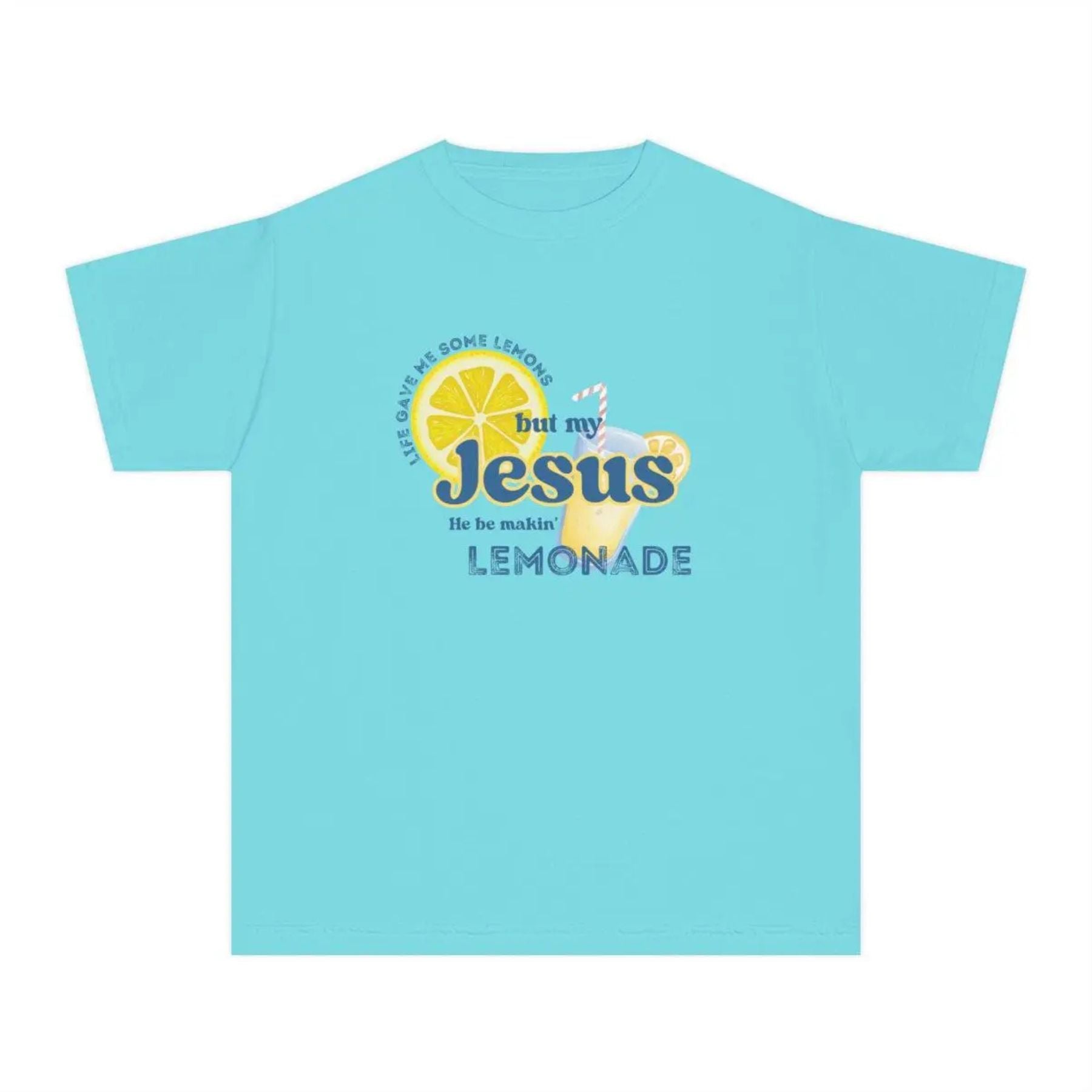 Inspirational Christian Shirt – Lemonade Faith Tee, 
