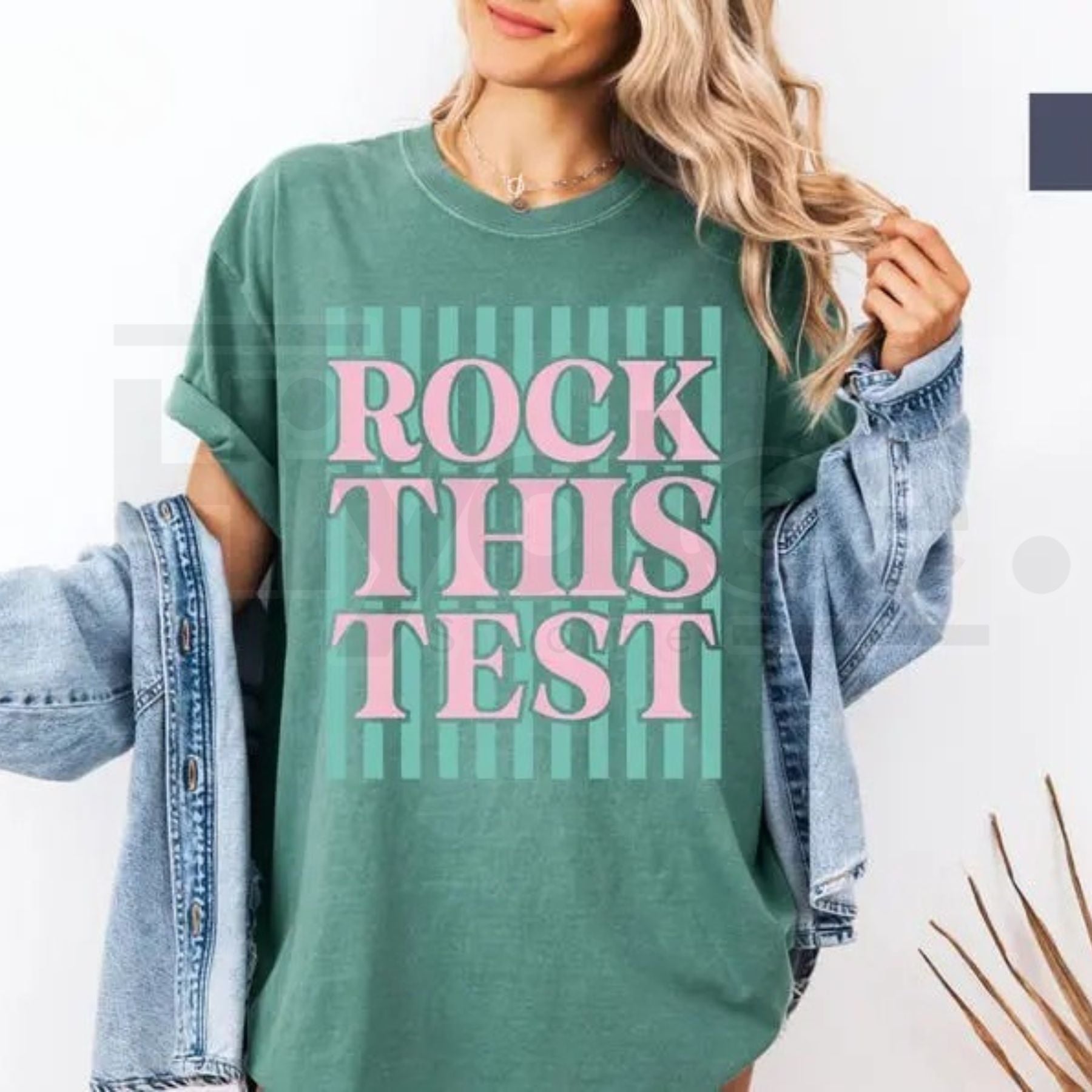Comfort Colors® School Test Day Shirt – Motivational Student & Teacher Matching Tee