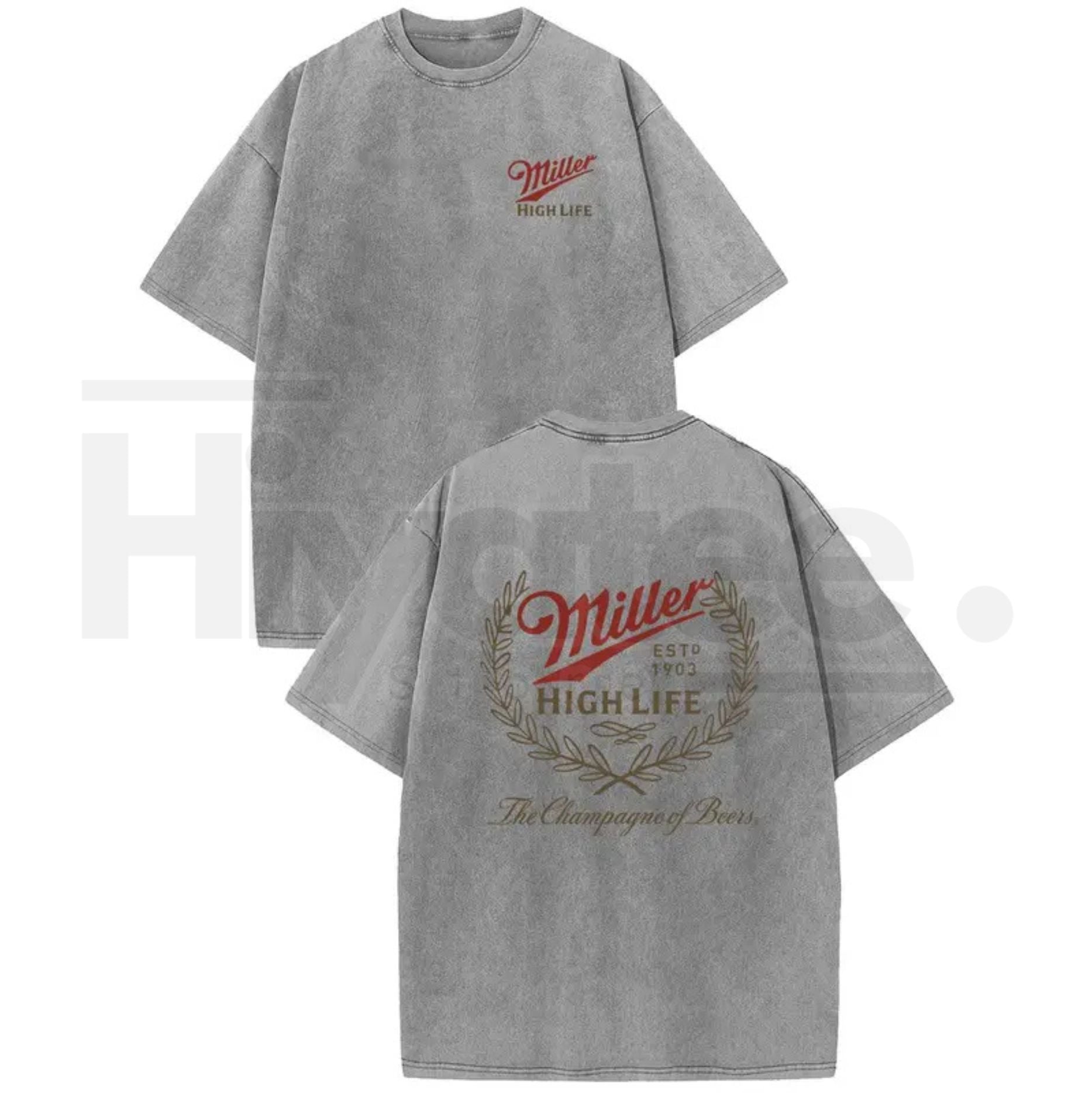 Funny Cat Vintage Acid Wash T-Shirt – 230g Heavyweight Distressed Cotton Graphic Tee